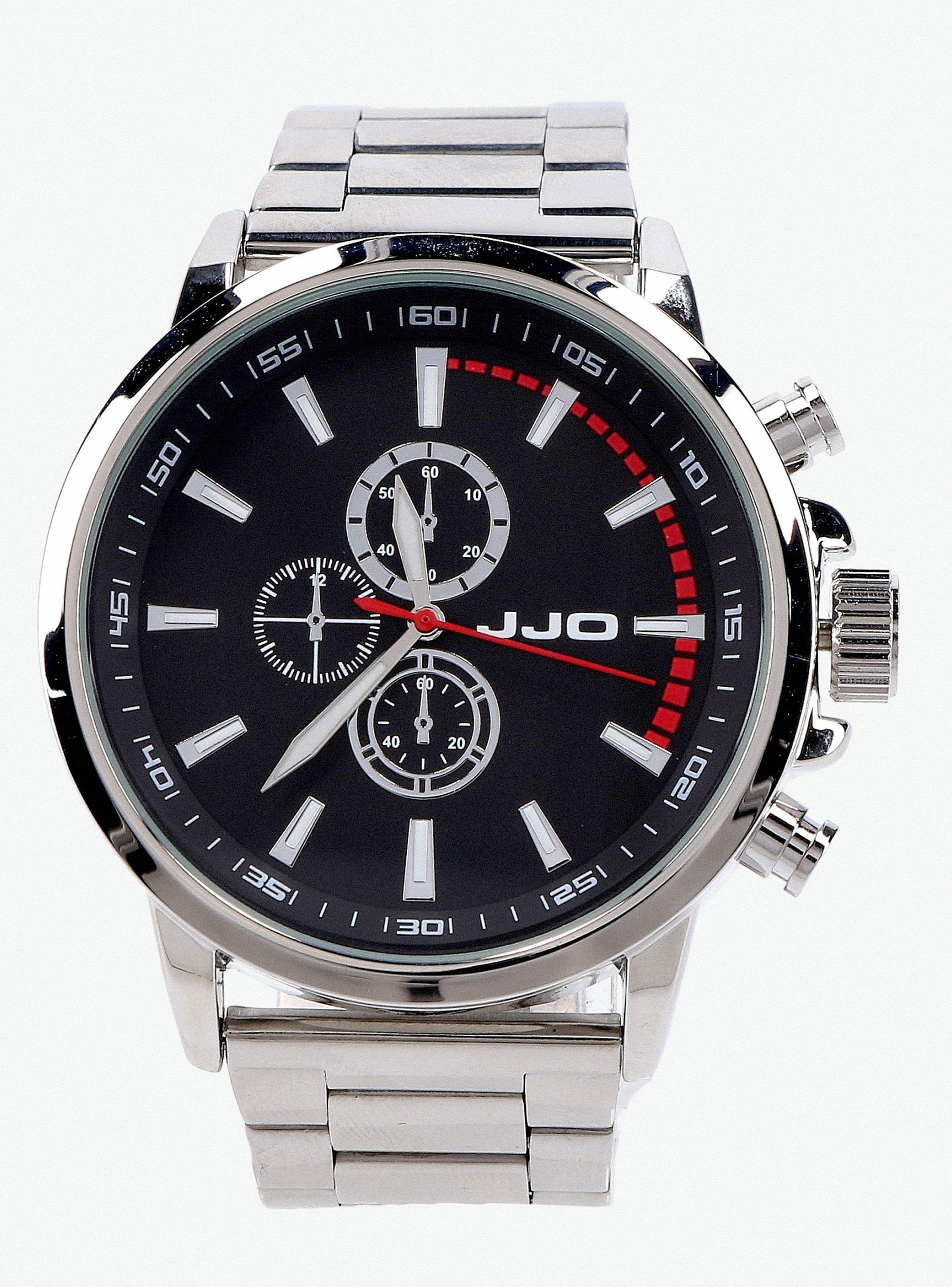 Pack Reloj Análogo Plata de Hombre + Descorchador-0