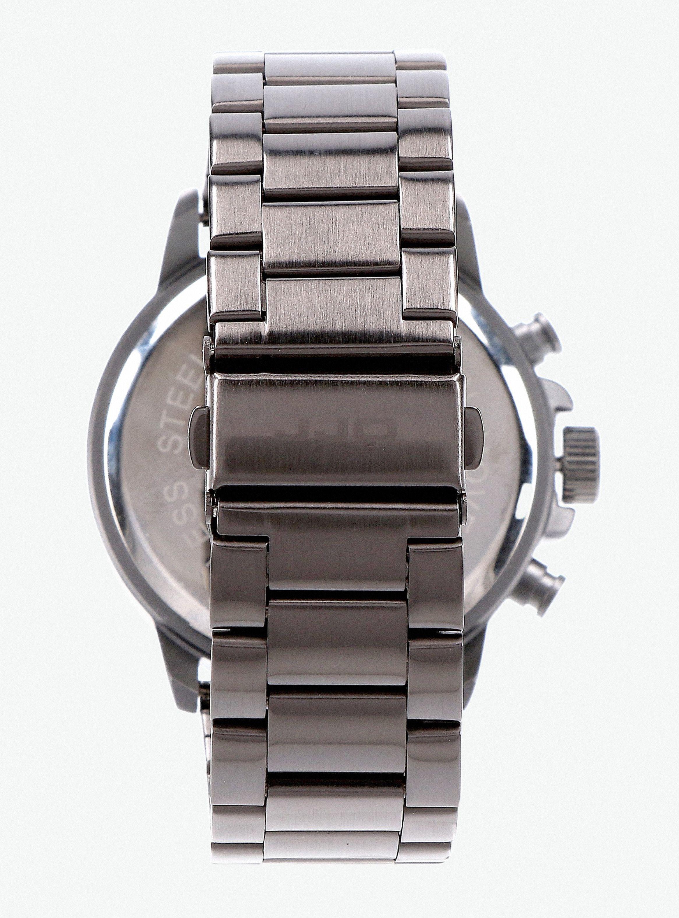 Pack Reloj Análogo Gris de Hombre + Descorchador-2