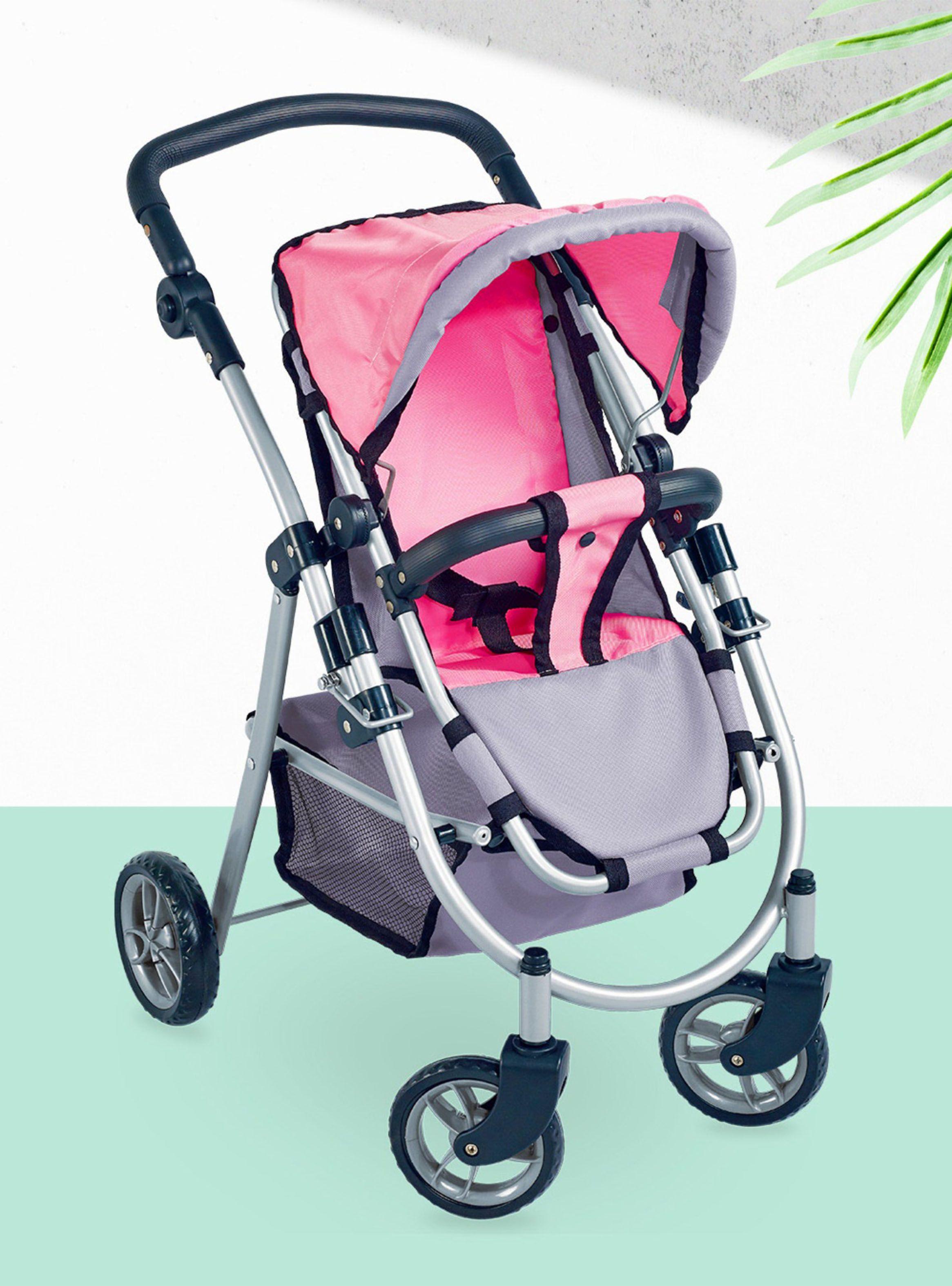 Coche Juguete Muñeca Rosado-3