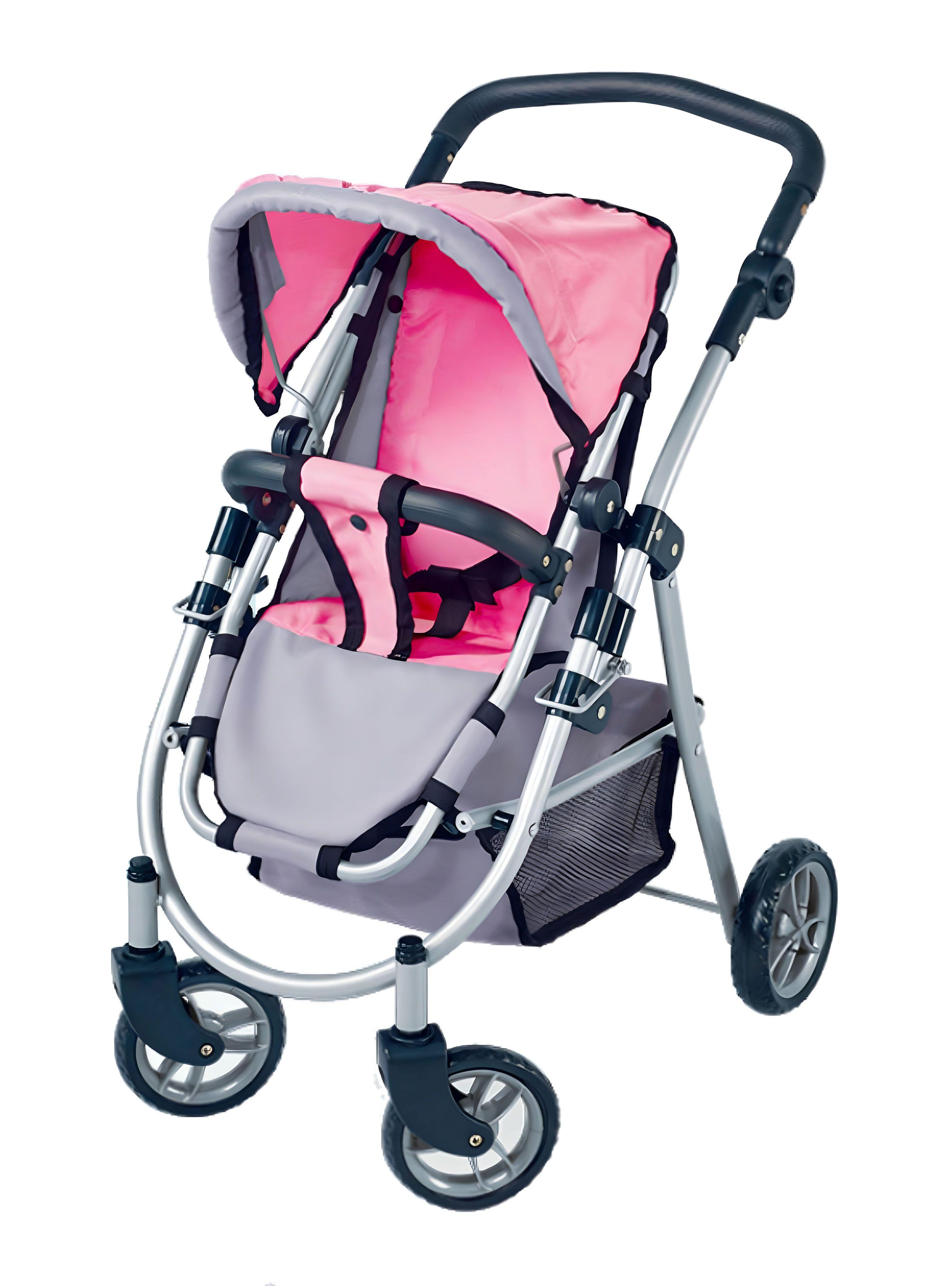Coche Juguete Muñeca Rosado-0