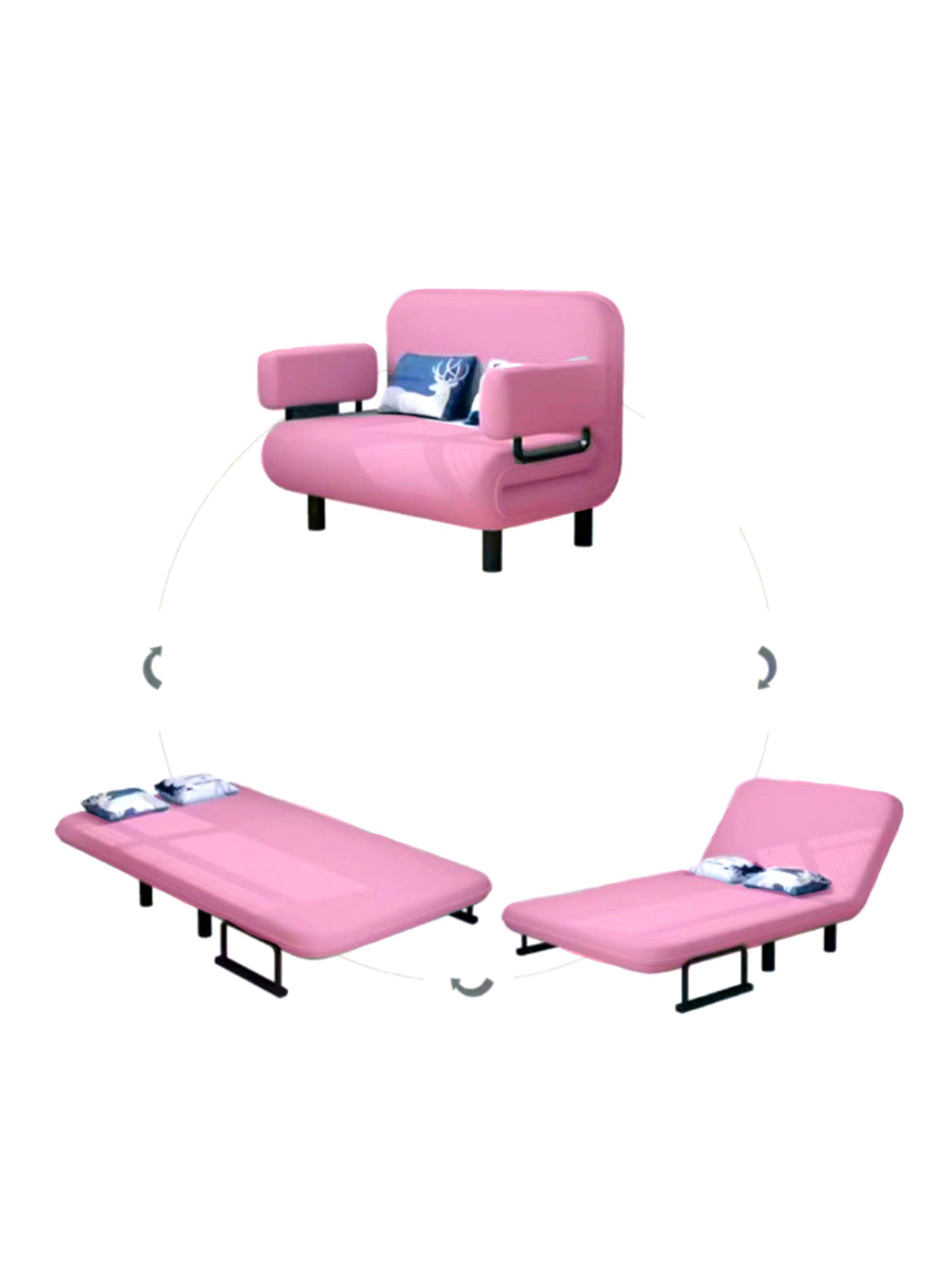 Sofá Mini Cama Kid Rosado-3