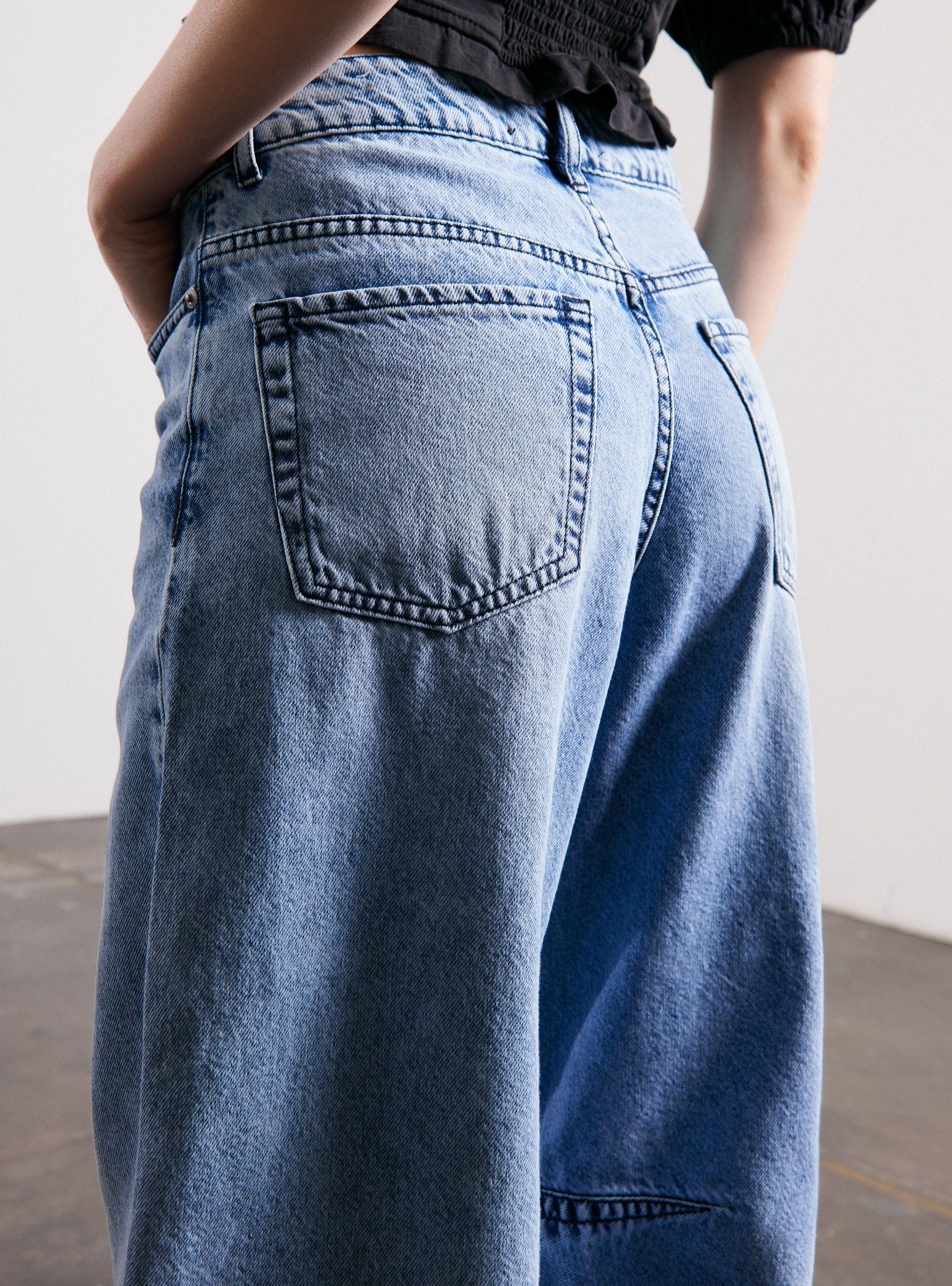 Jeans Balloon Tiro Medio-3