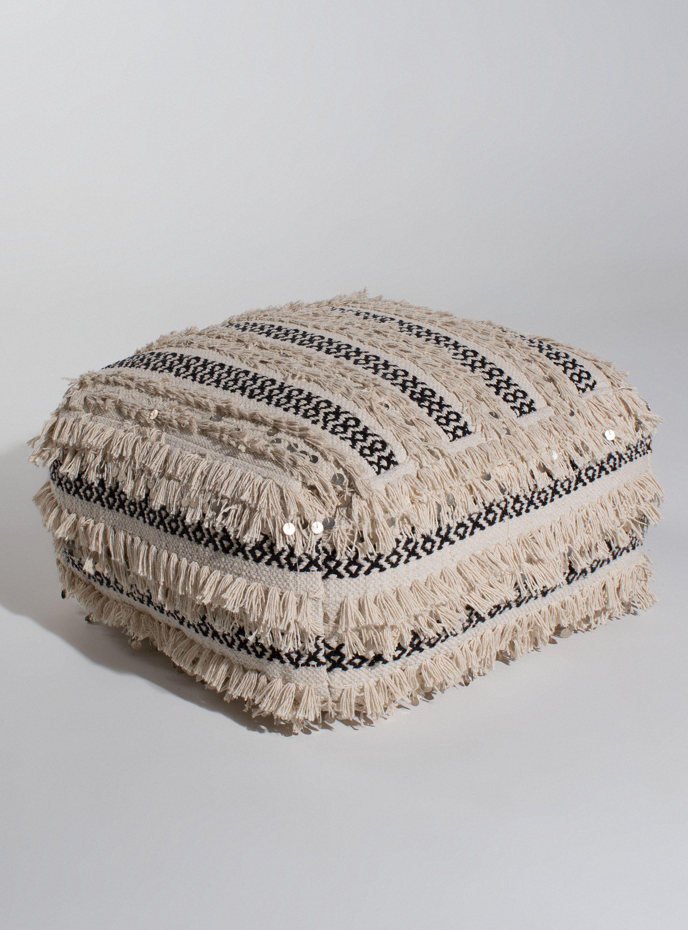 Pouf Bohemia 3 50 x 50 x 30 cm-1