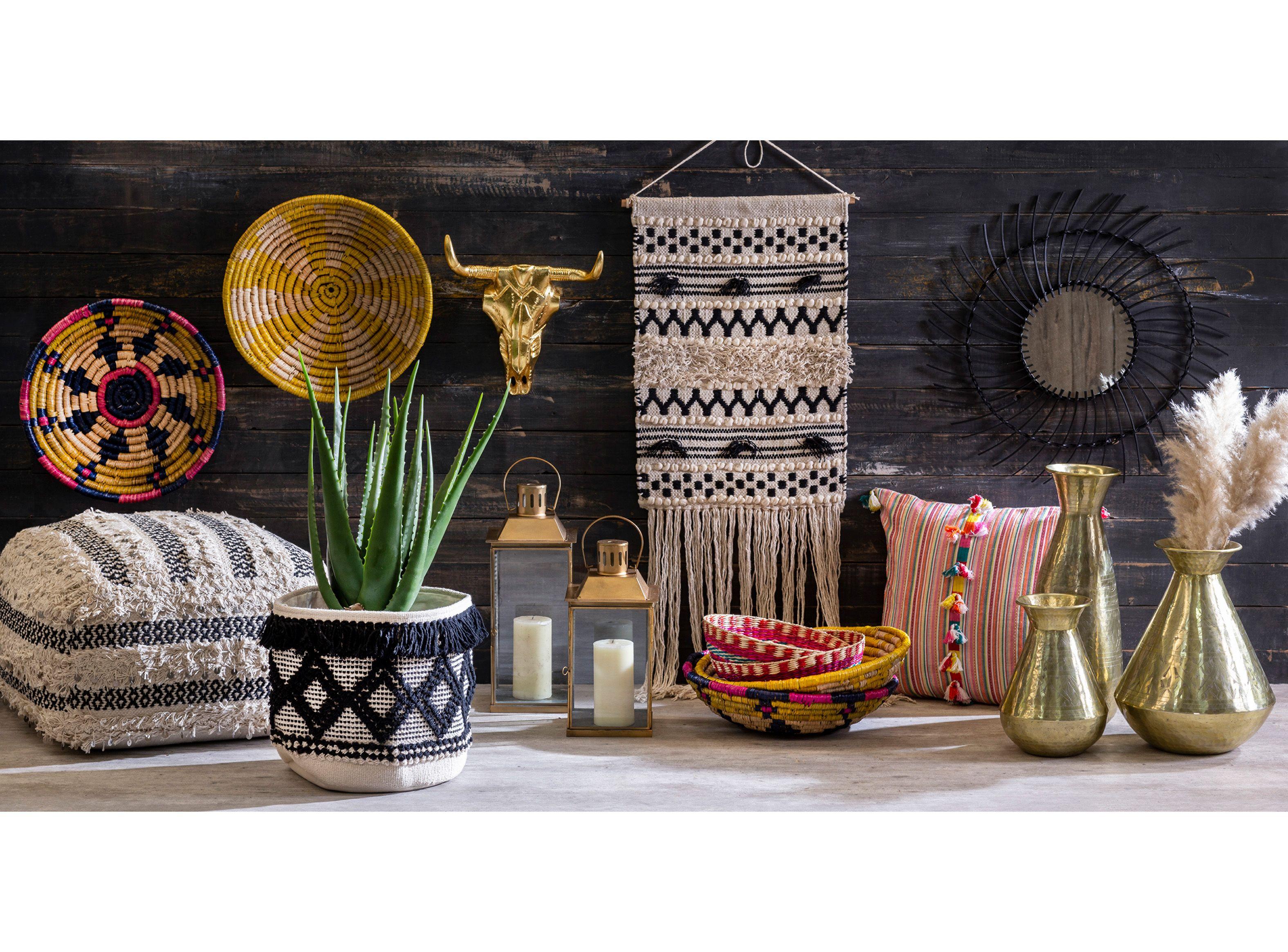 Pouf Bohemia 3 50 x 50 x 30 cm-4