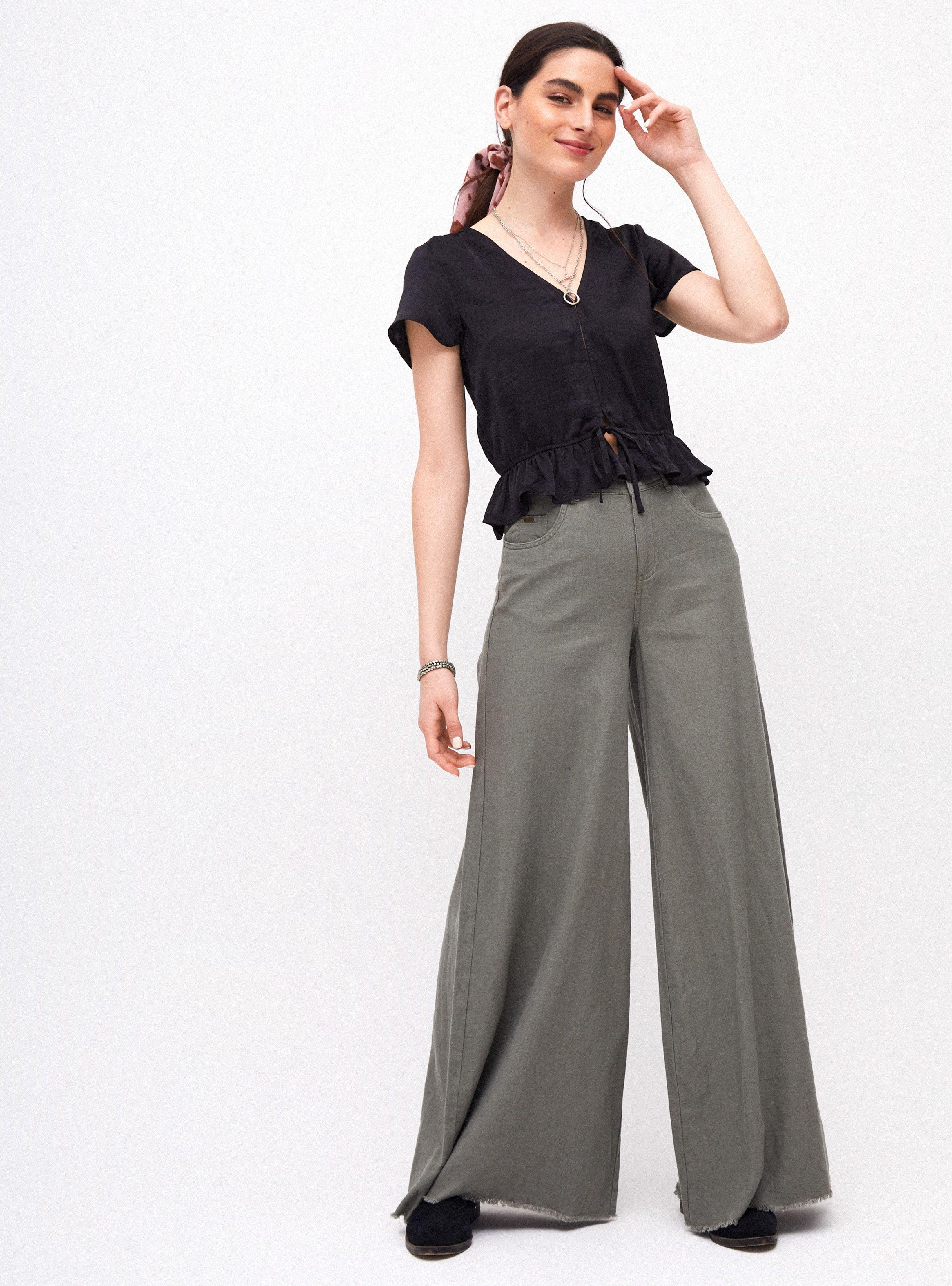 Blusa Satín con Amarra delantera-3