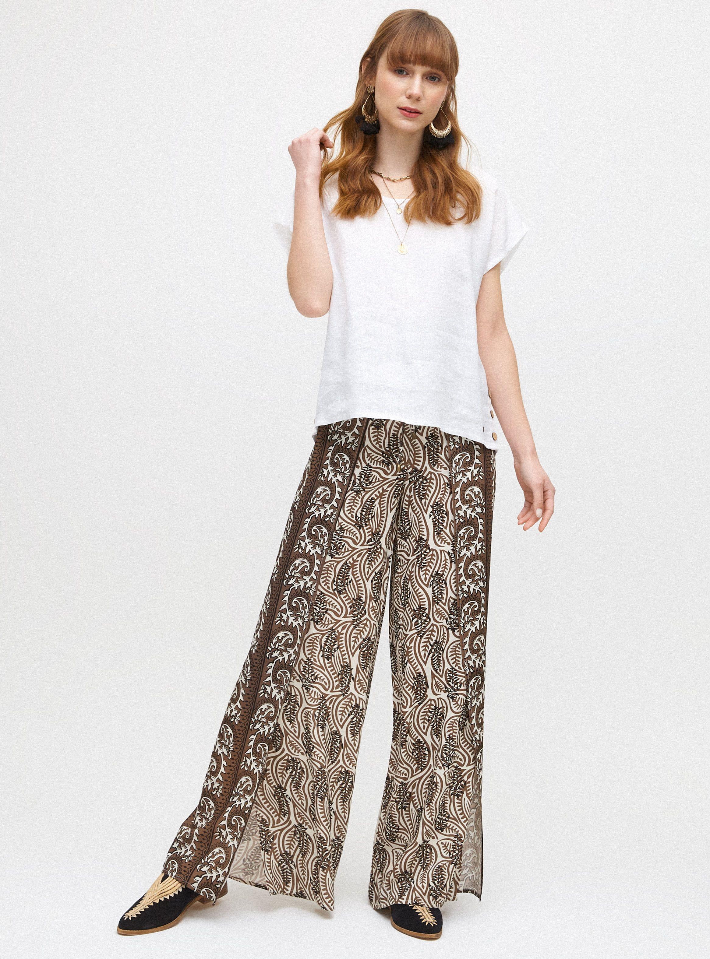 Polera Abotonada en Los Costados Escote Redondo-3