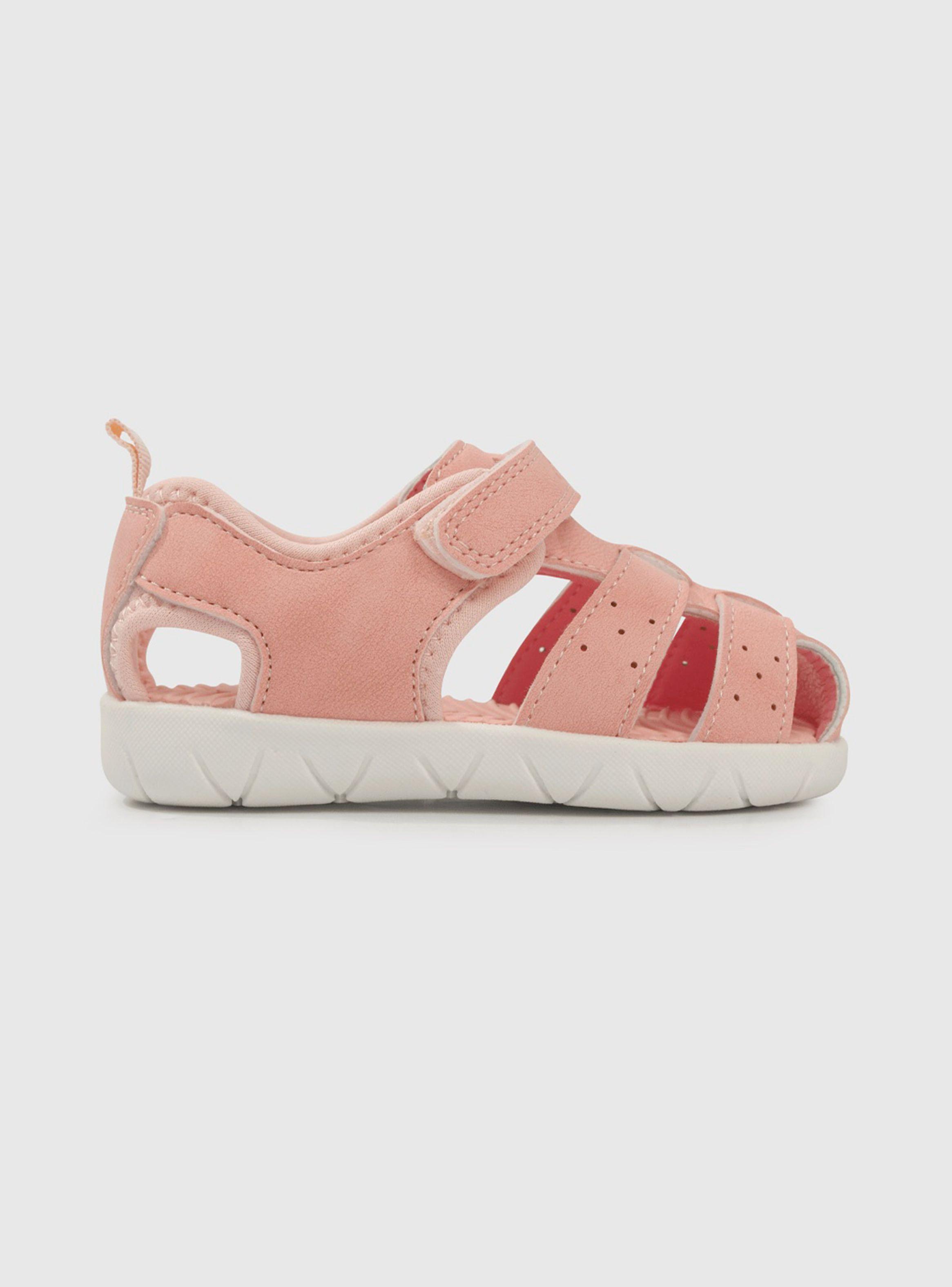 Sandalia Pink Niña Velcro-0