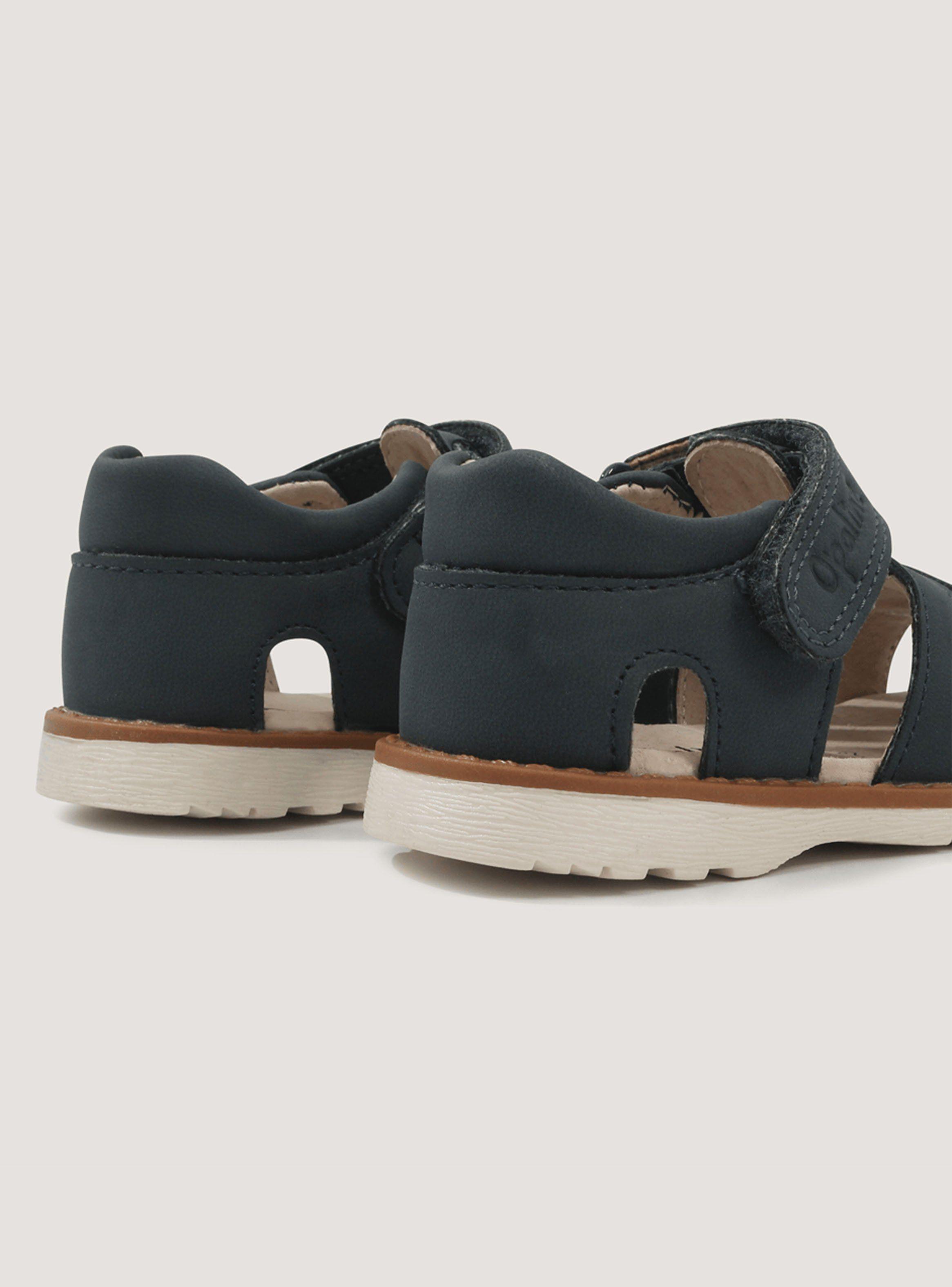 Sandalia Logo y Velcro Niño-4