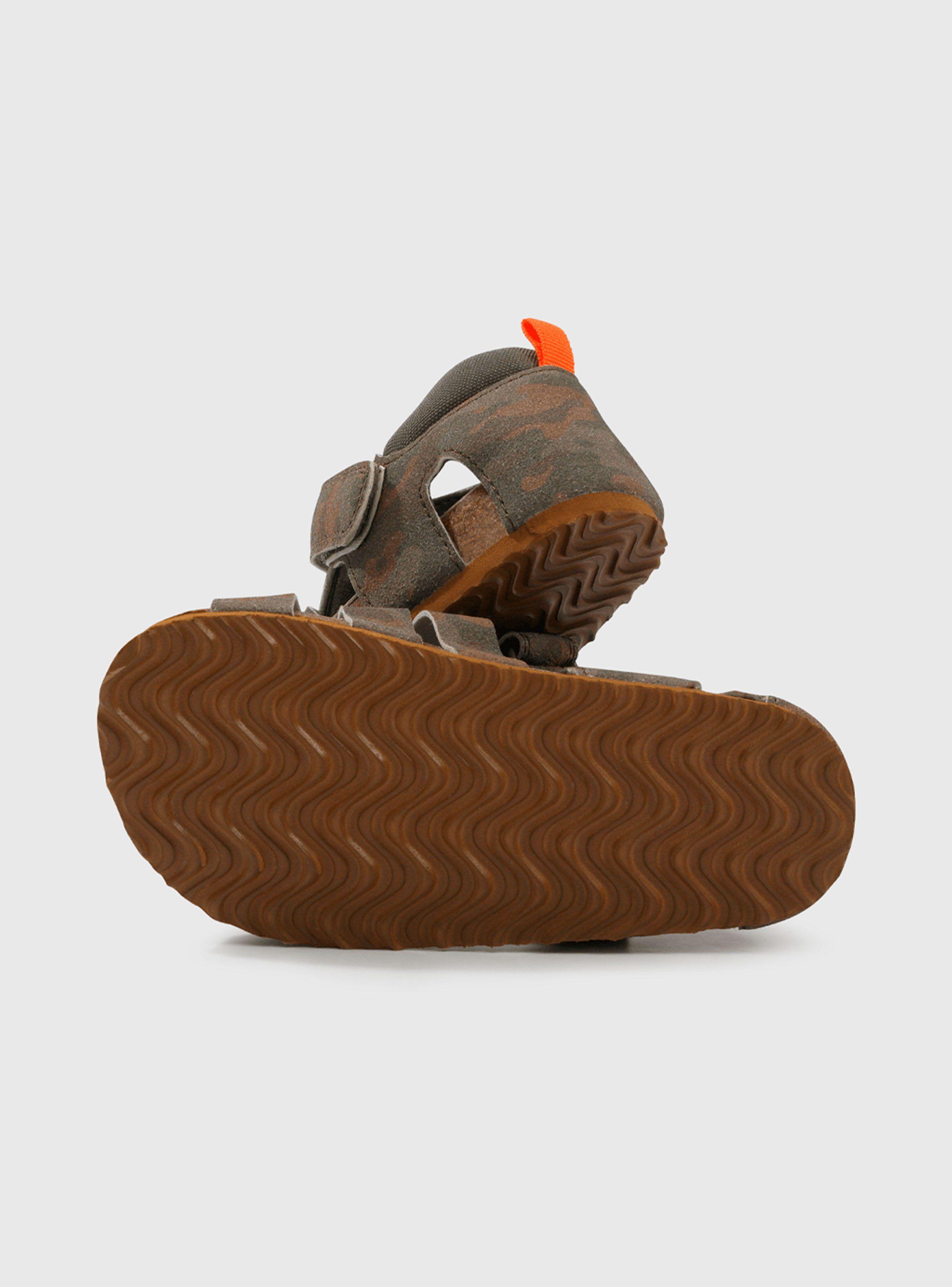 Sandalia Print Camo Velcro Niño-3