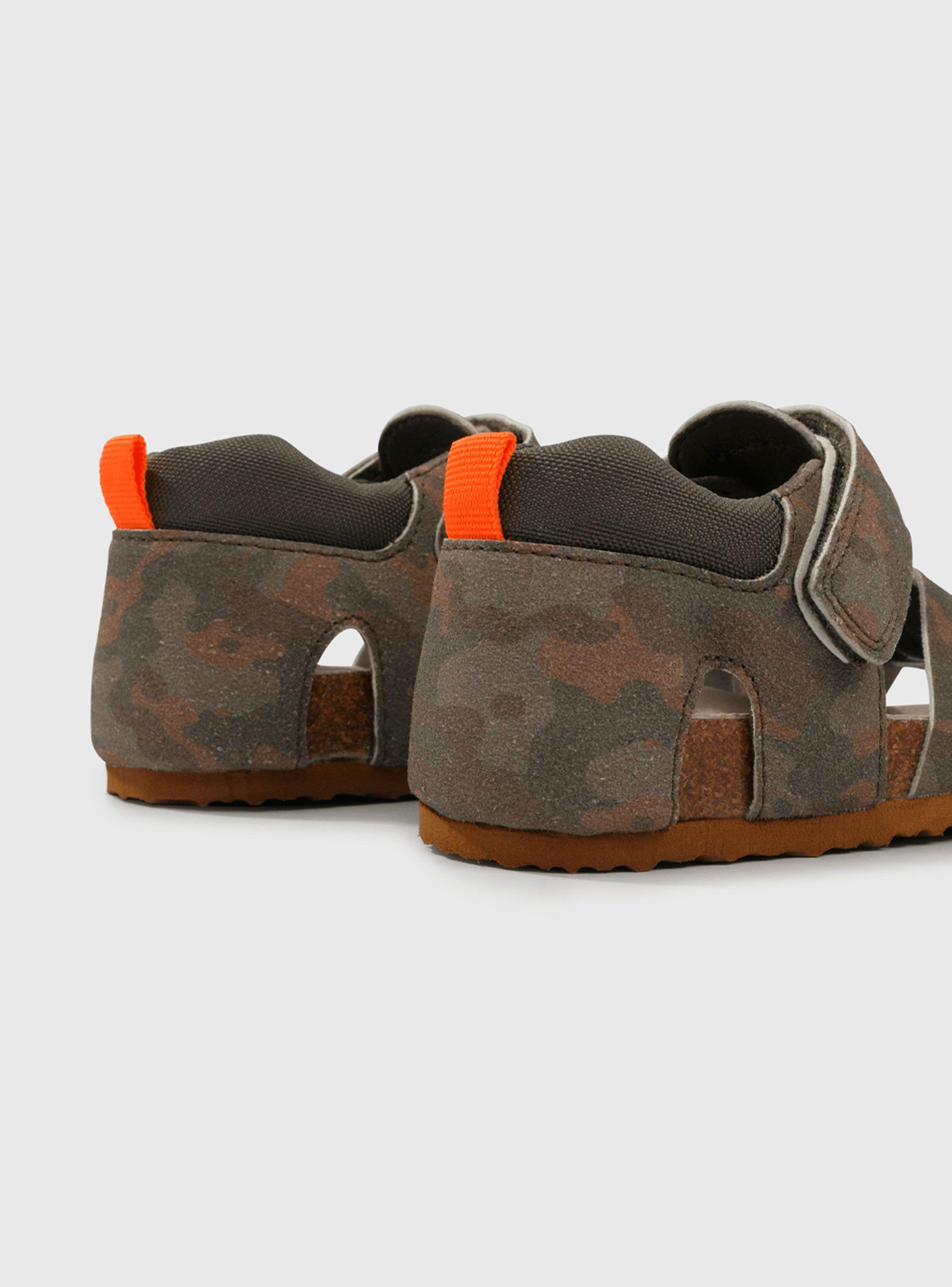 Sandalia Print Camo Velcro Niño-4