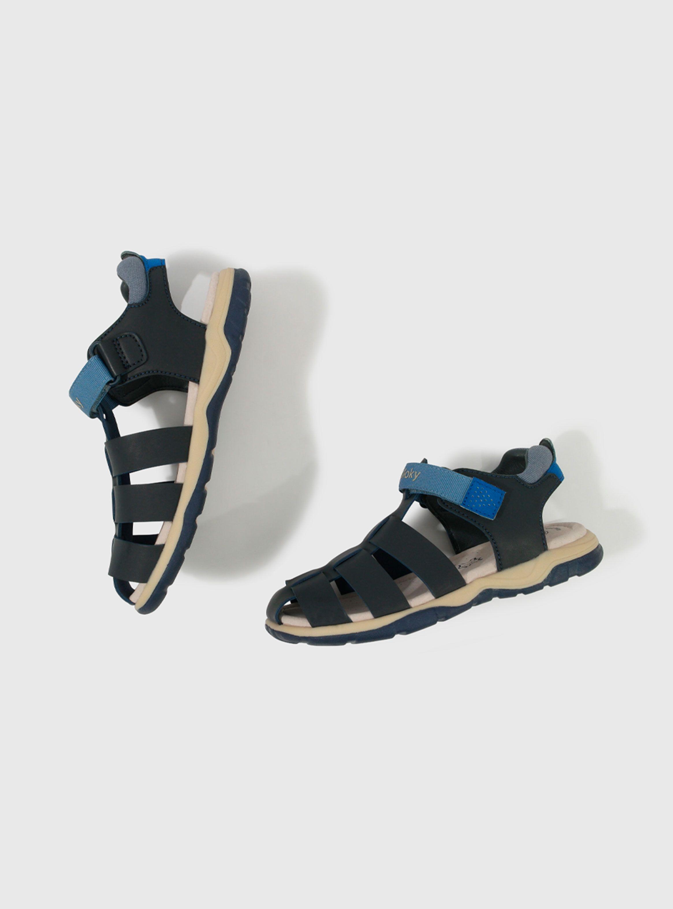 Sandalia Velcro y Correa EntreLazadas Niño-2