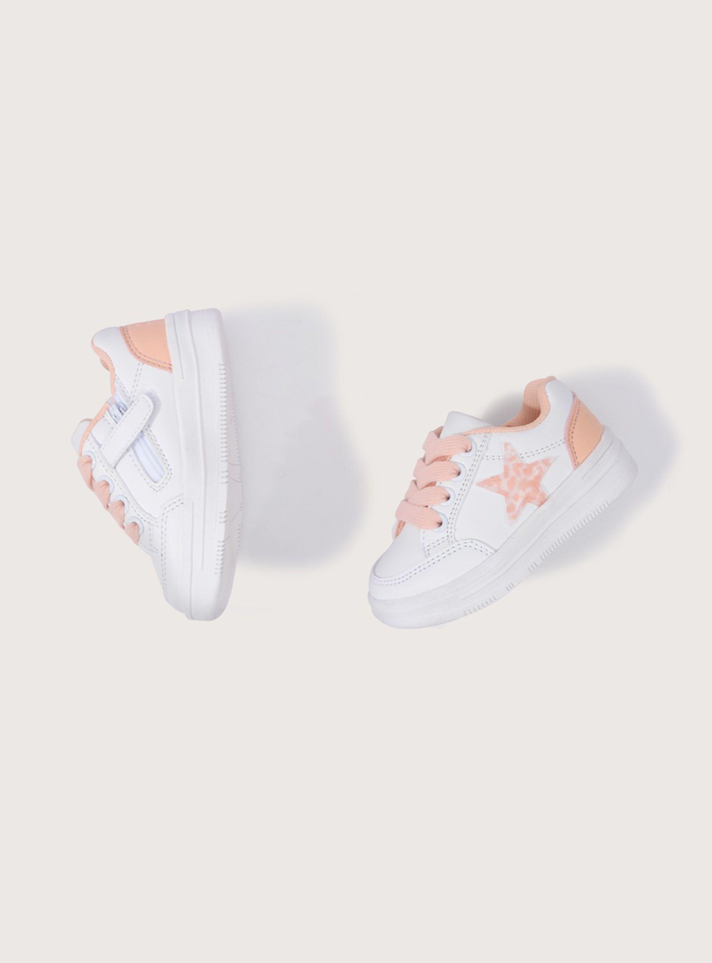 Zapatilla Urbana Estrella Print al Costado Niña-1