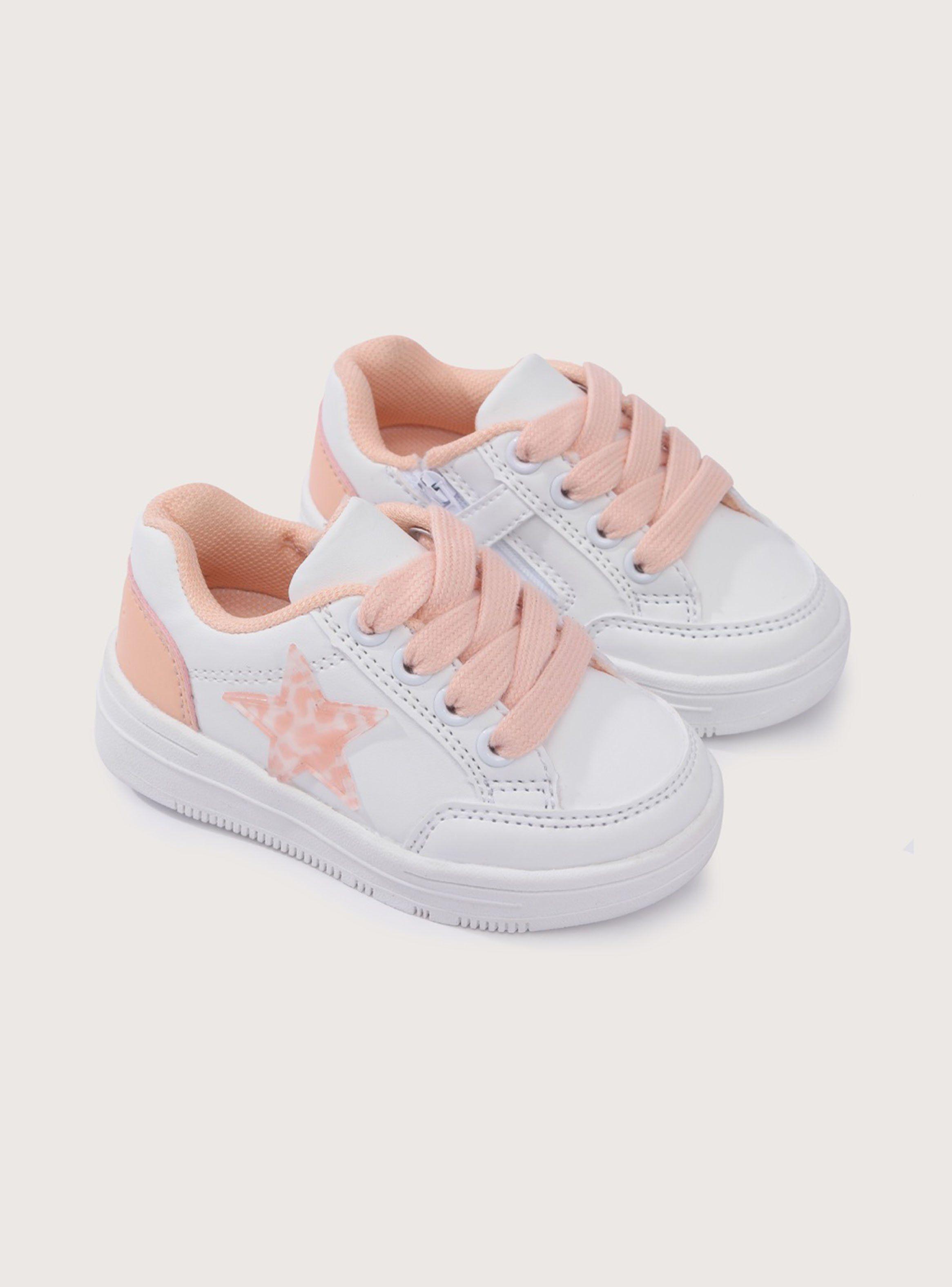 Zapatilla Urbana Estrella Print al Costado Niña-0