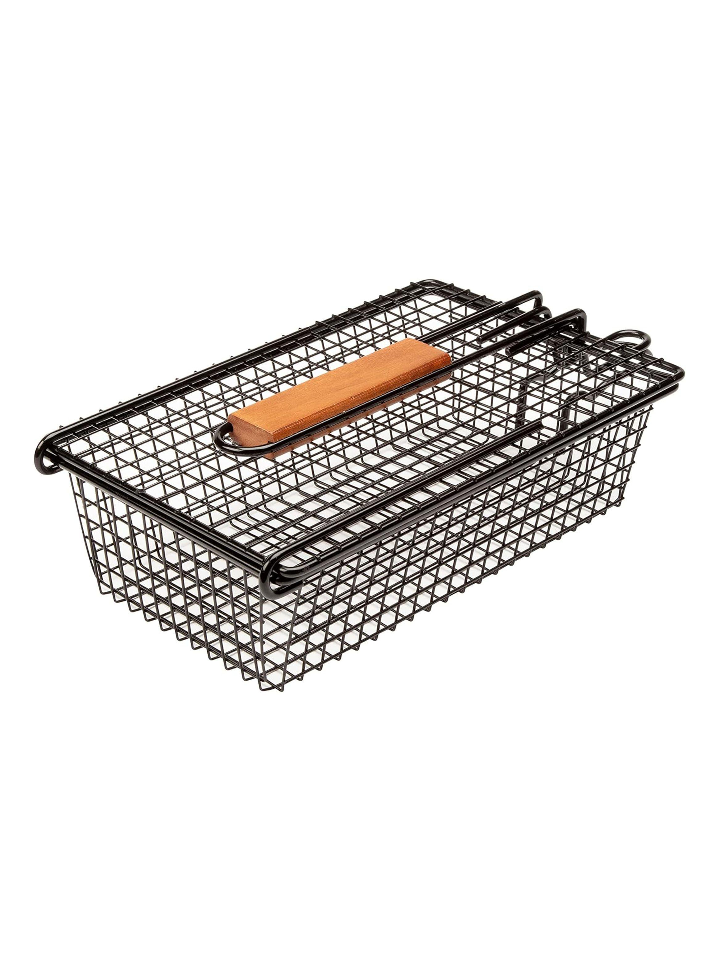 Cesta para Freír Antiadherente con Mango Plegable-1