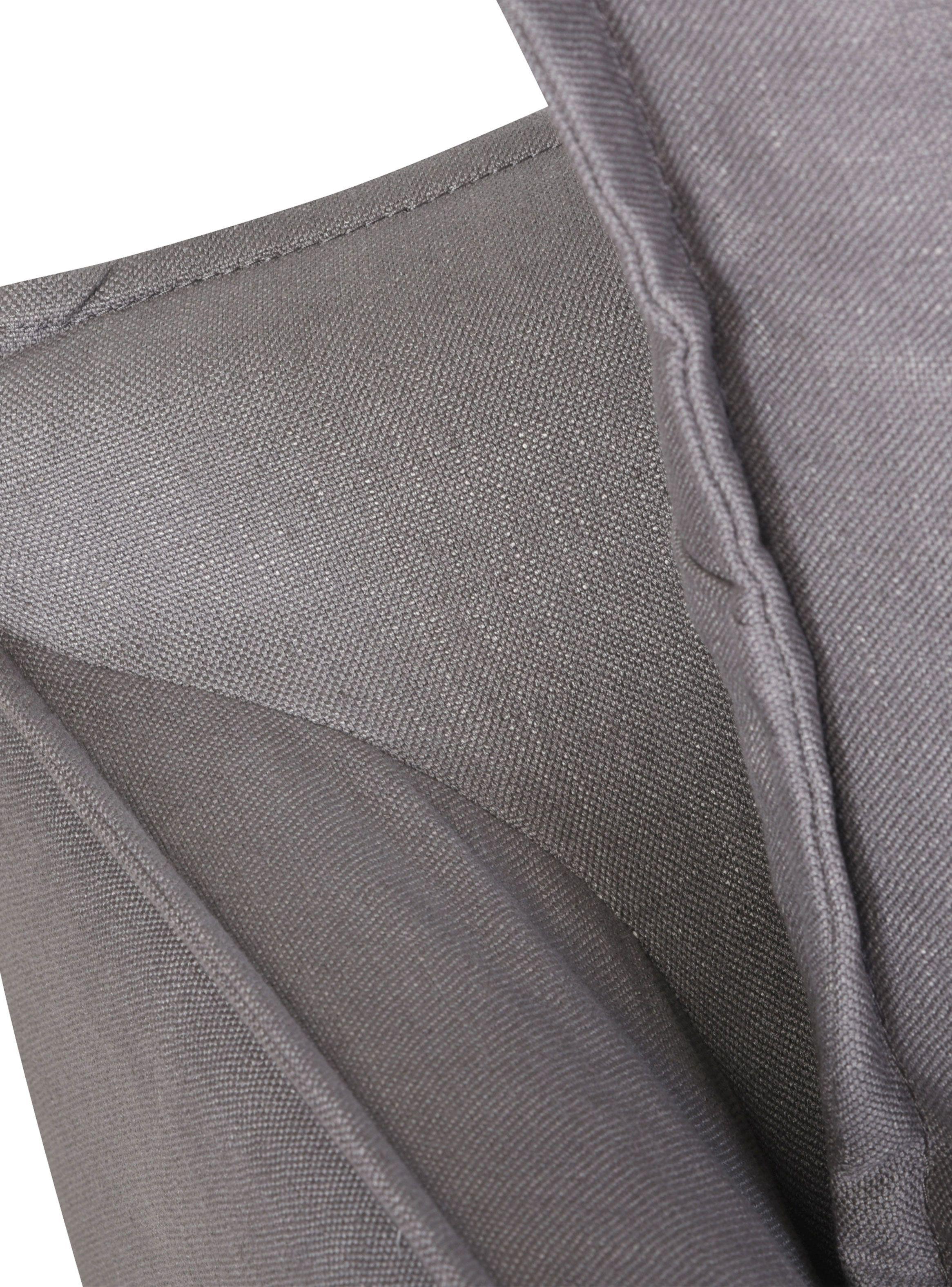 Sofá Tela 2 Cuerpos 4 Cojines Relax Gris-3