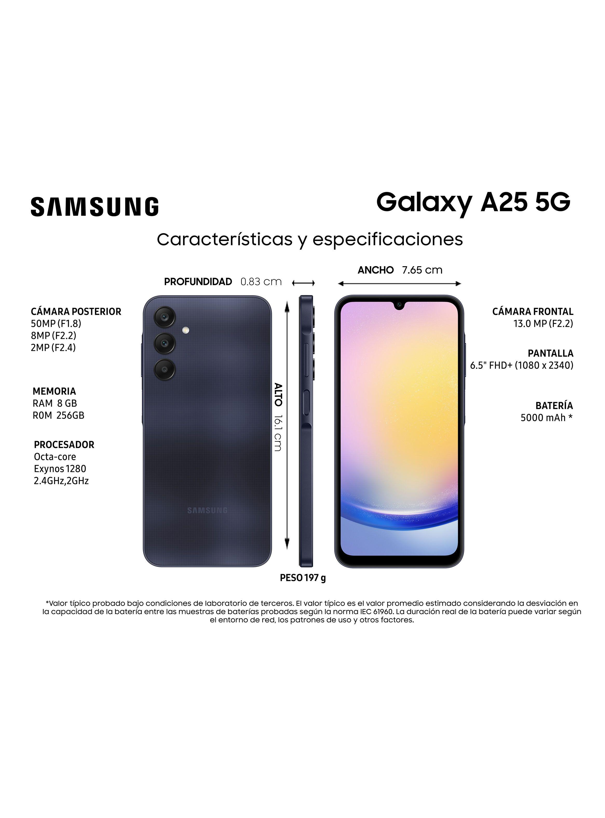 Smartphone Galaxy A25 5G 256GB 6.5
