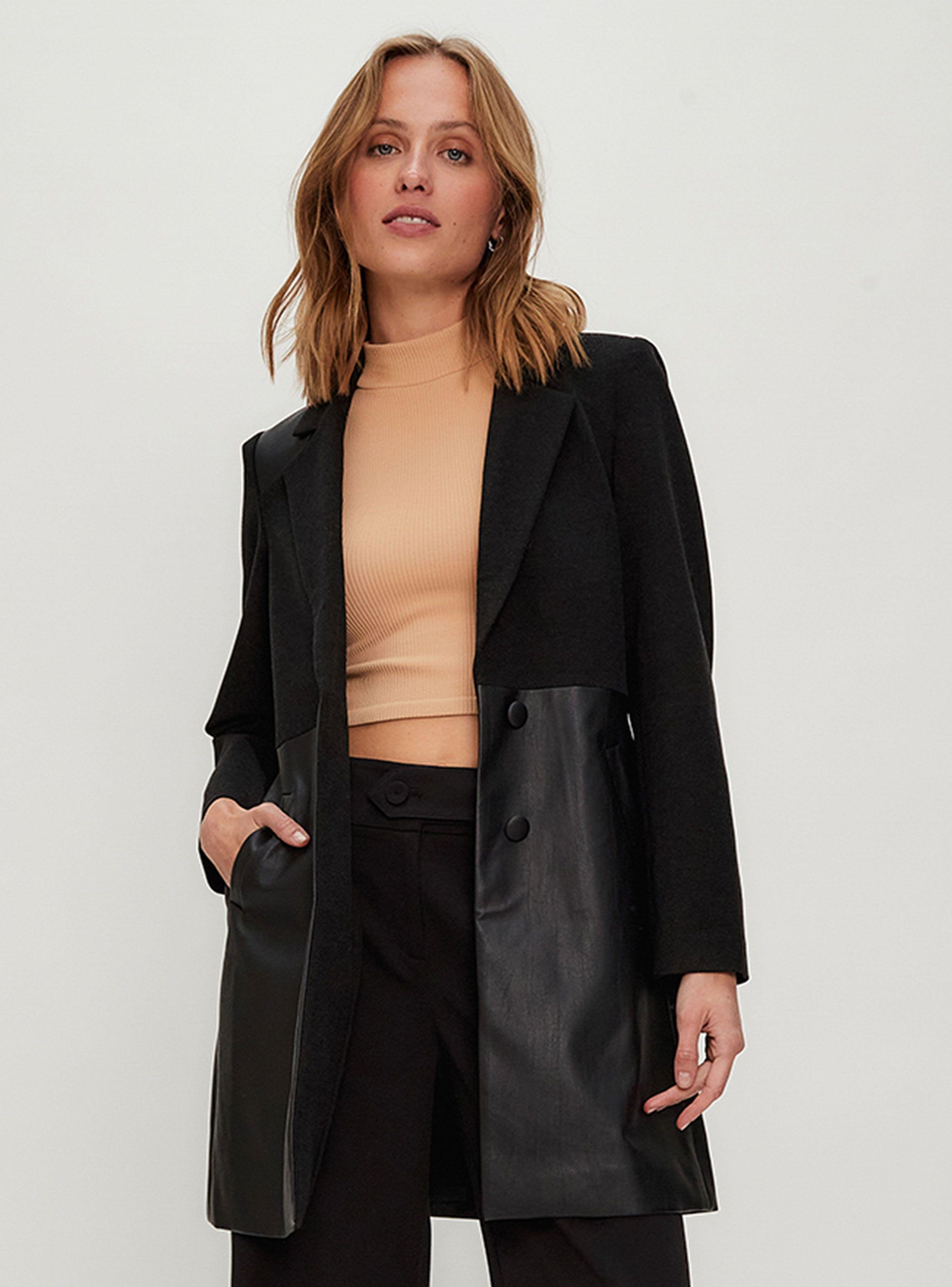 Impermeable Trench Liso Dos Botones-0