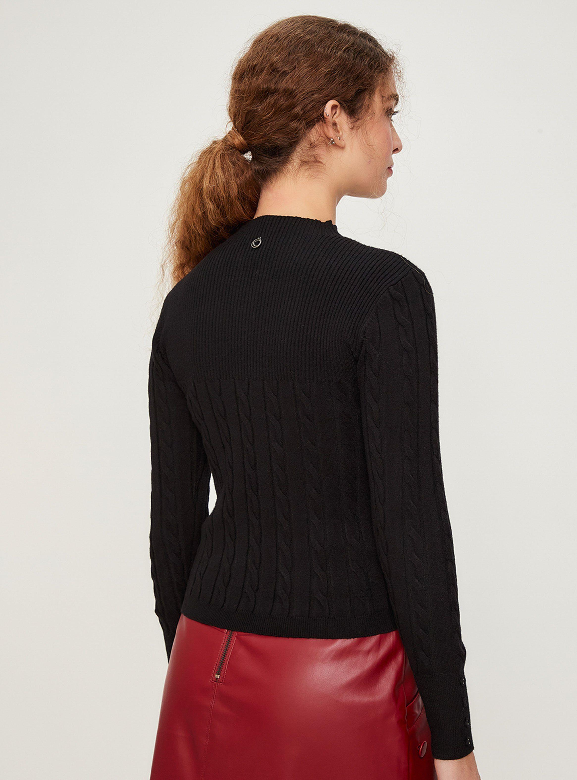 Sweater Liso Cuello Redondo Básico-1