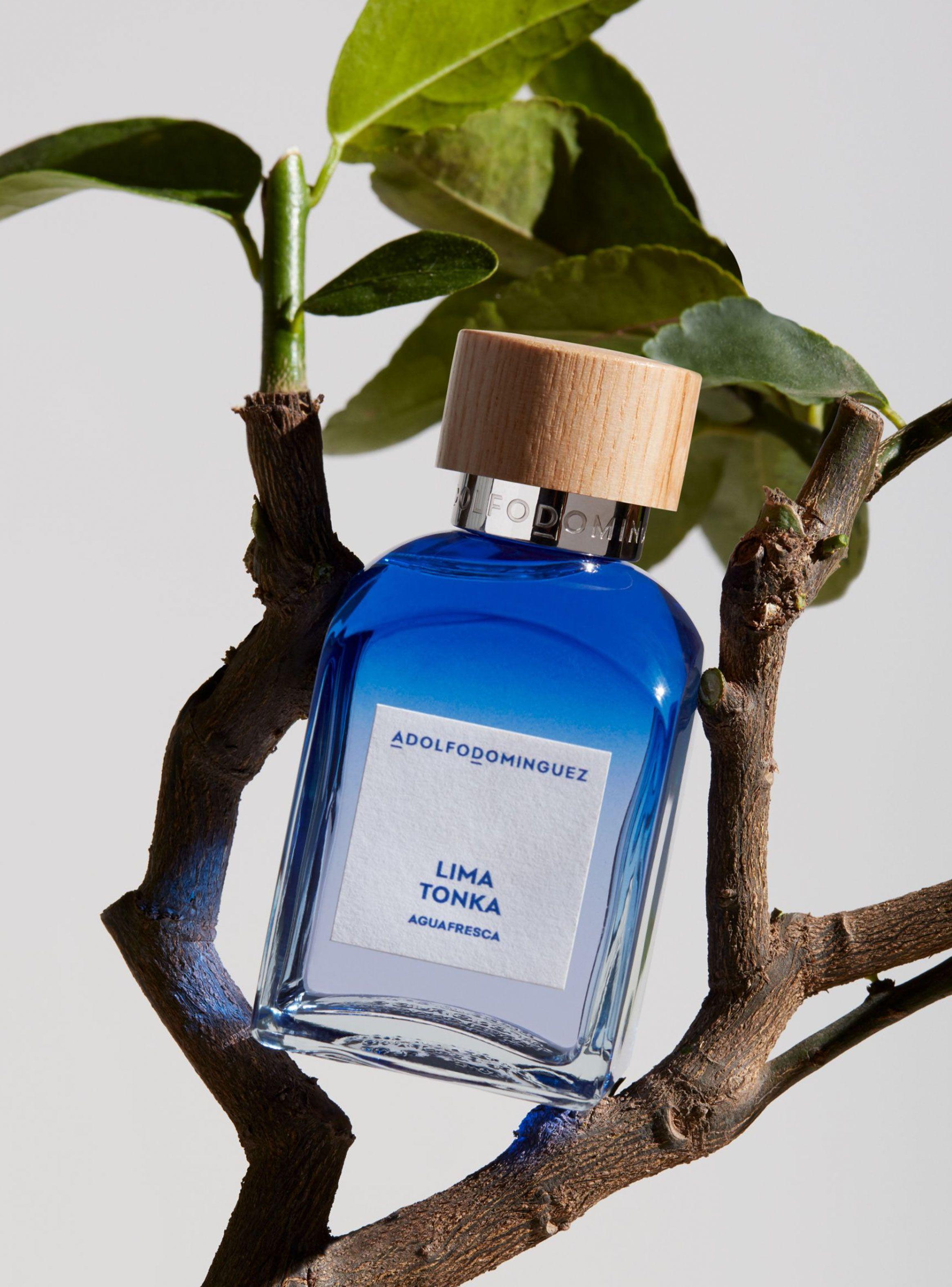 Perfume Agua Fresca Lima Tonka EDT Hombre 120 ml + Gel de Ducha 75 ml + Perfumero 10ml-2