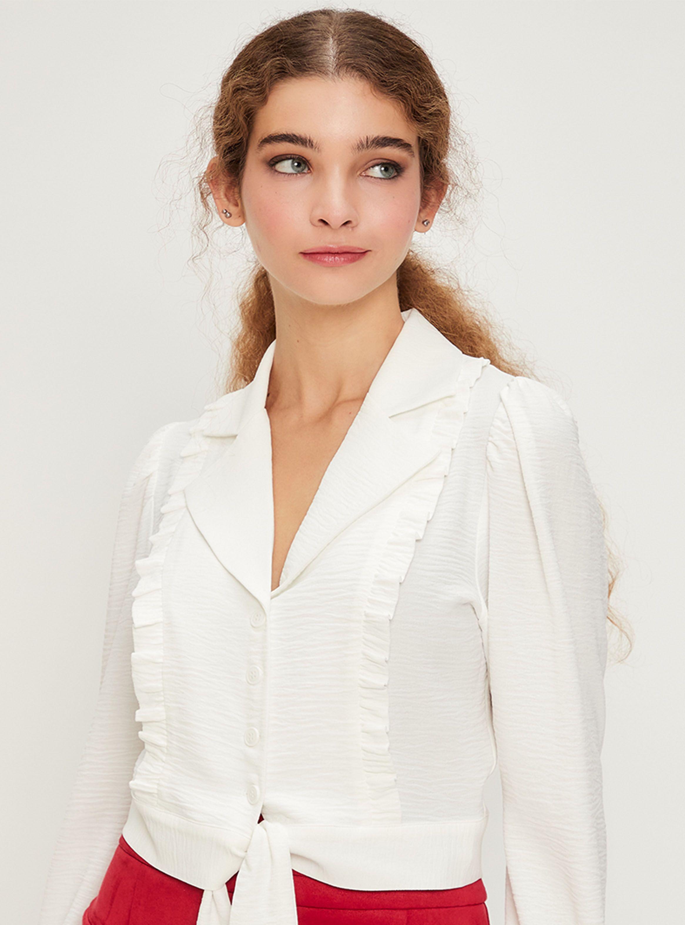 Blusa Lisa Detalle Front Básico-0