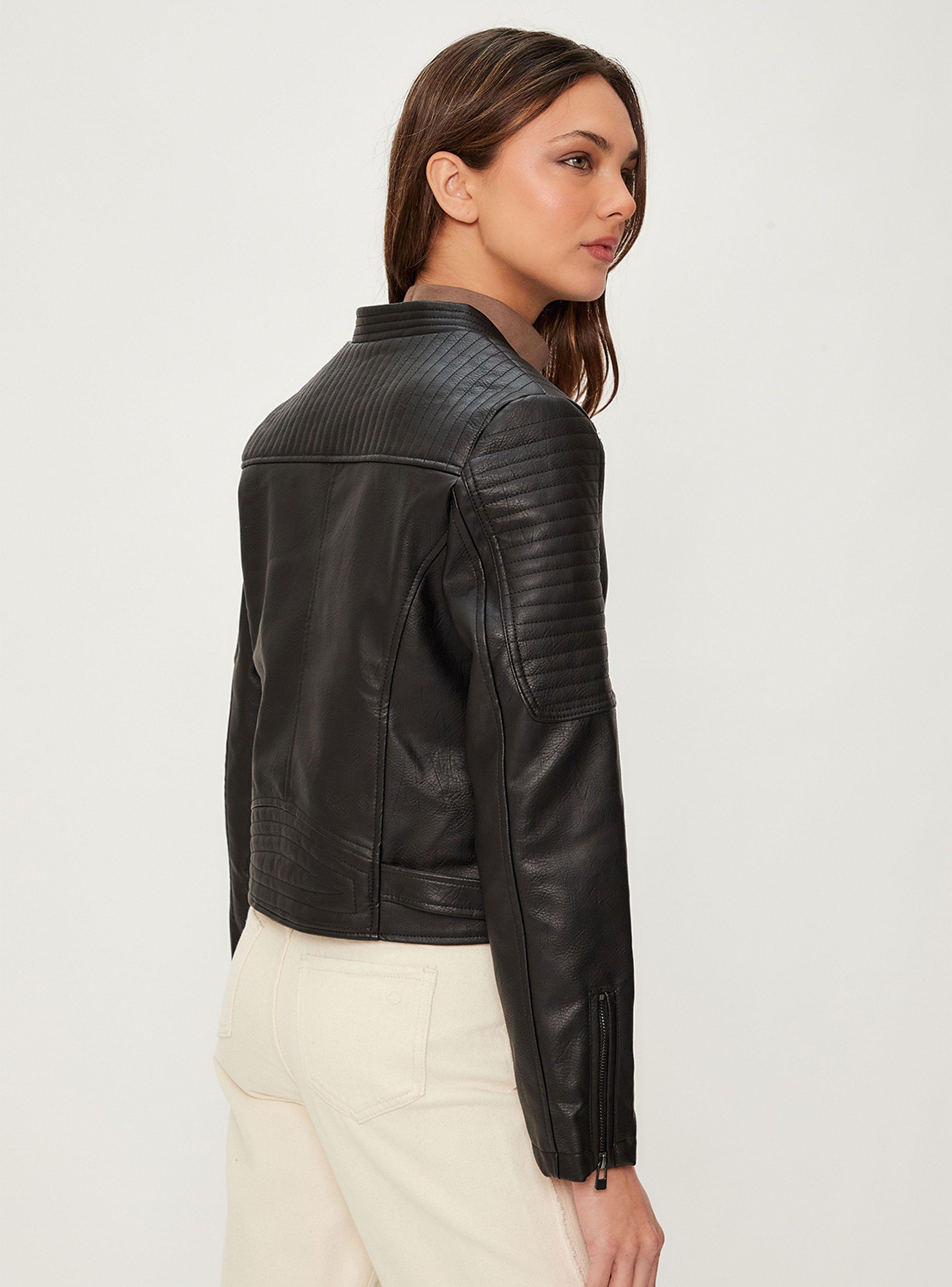 Chaqueta Pu con Cierre-1
