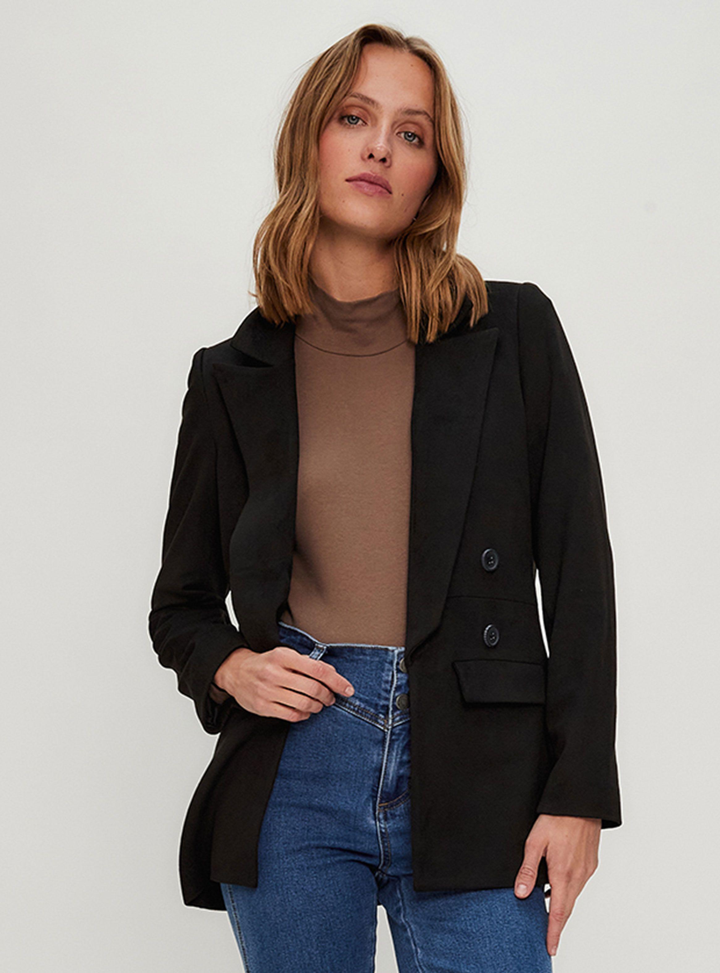 Blazer Liso Solapa 2 Botones-0