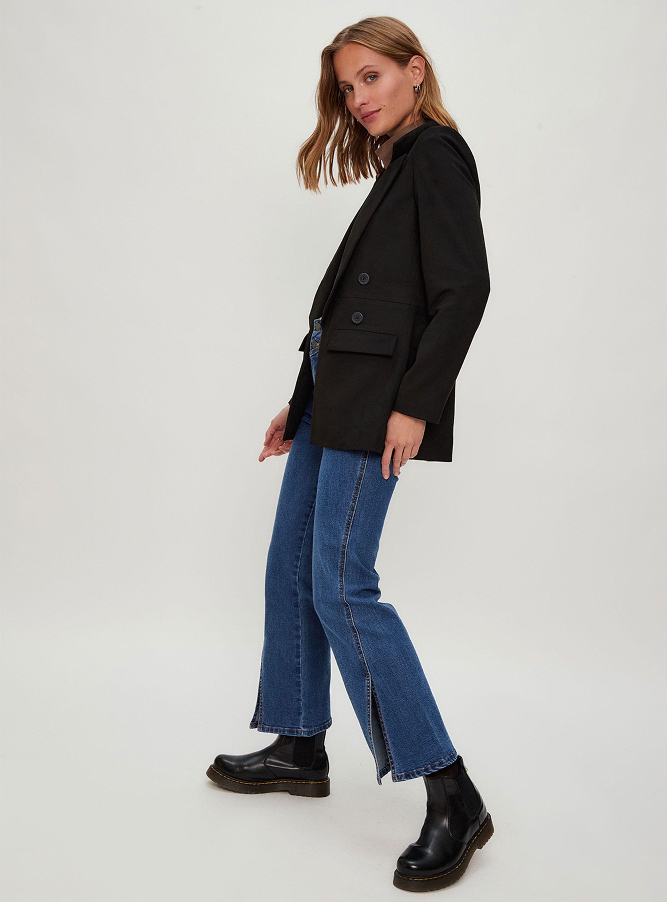 Blazer Liso Solapa 2 Botones-3