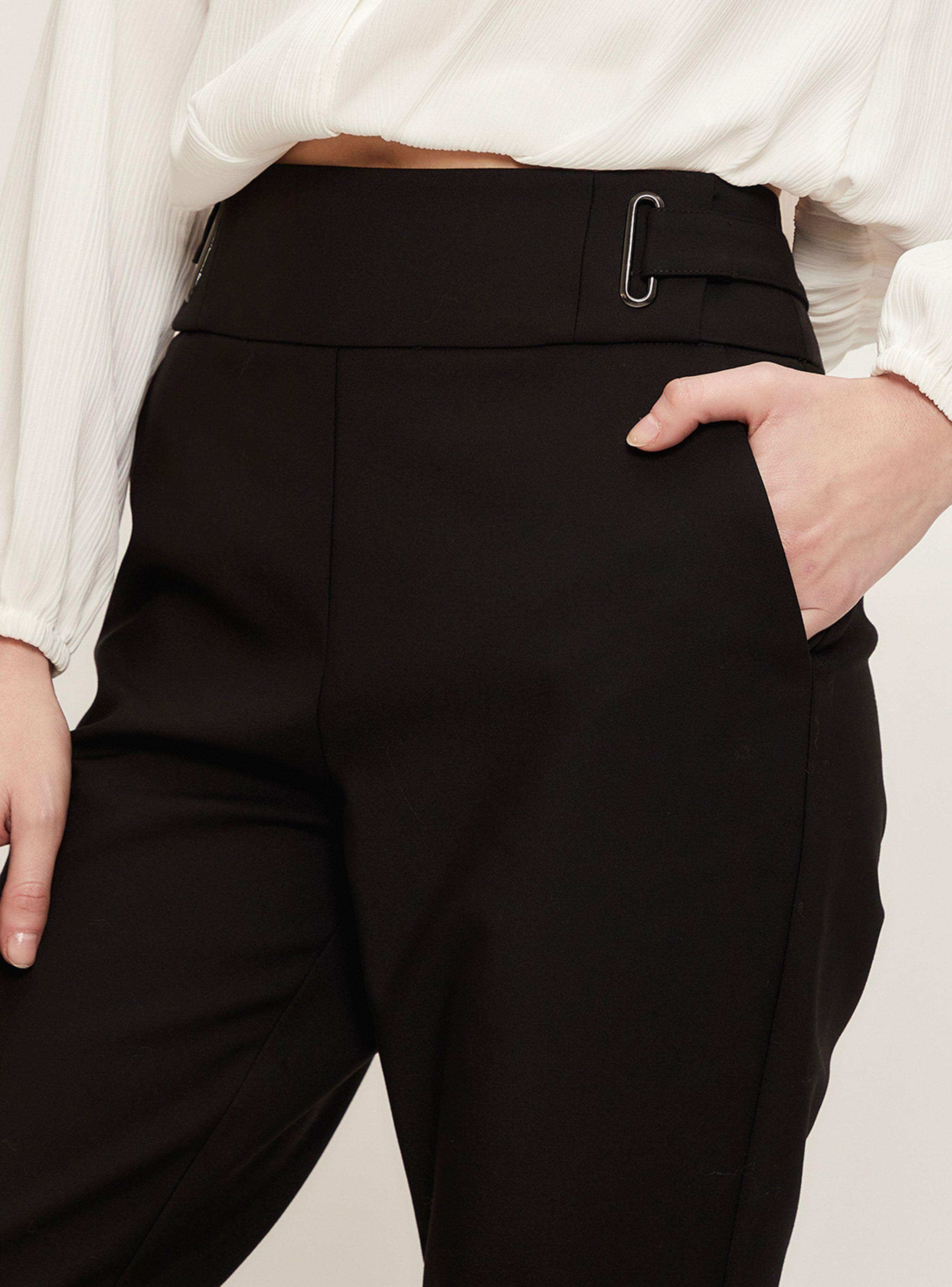 Pantalón Liso Flare Fit Sólido-2
