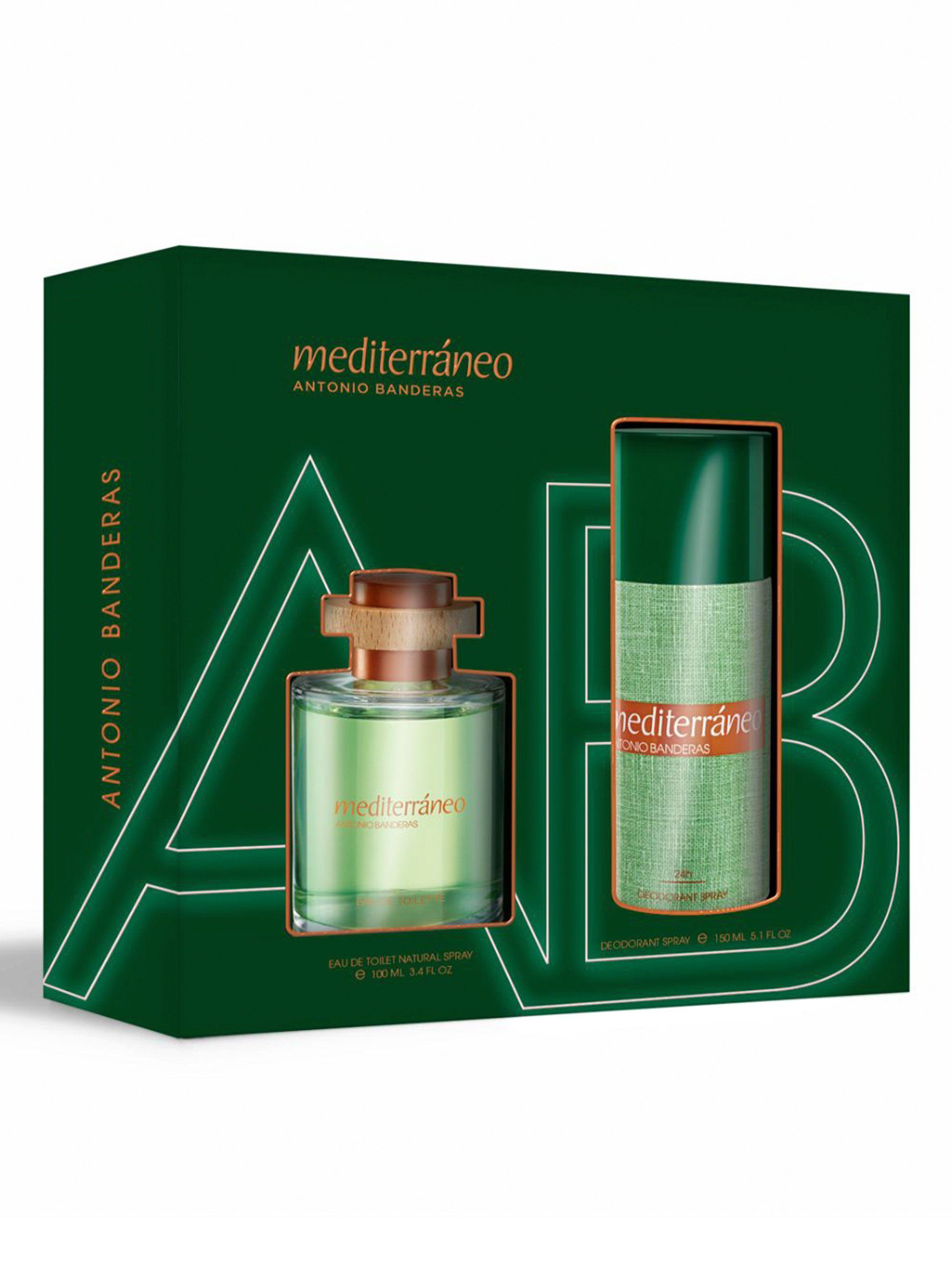 Set Perfume Mediterráneo EDT Hombre 100 ml + Desodorante 150 ml-1