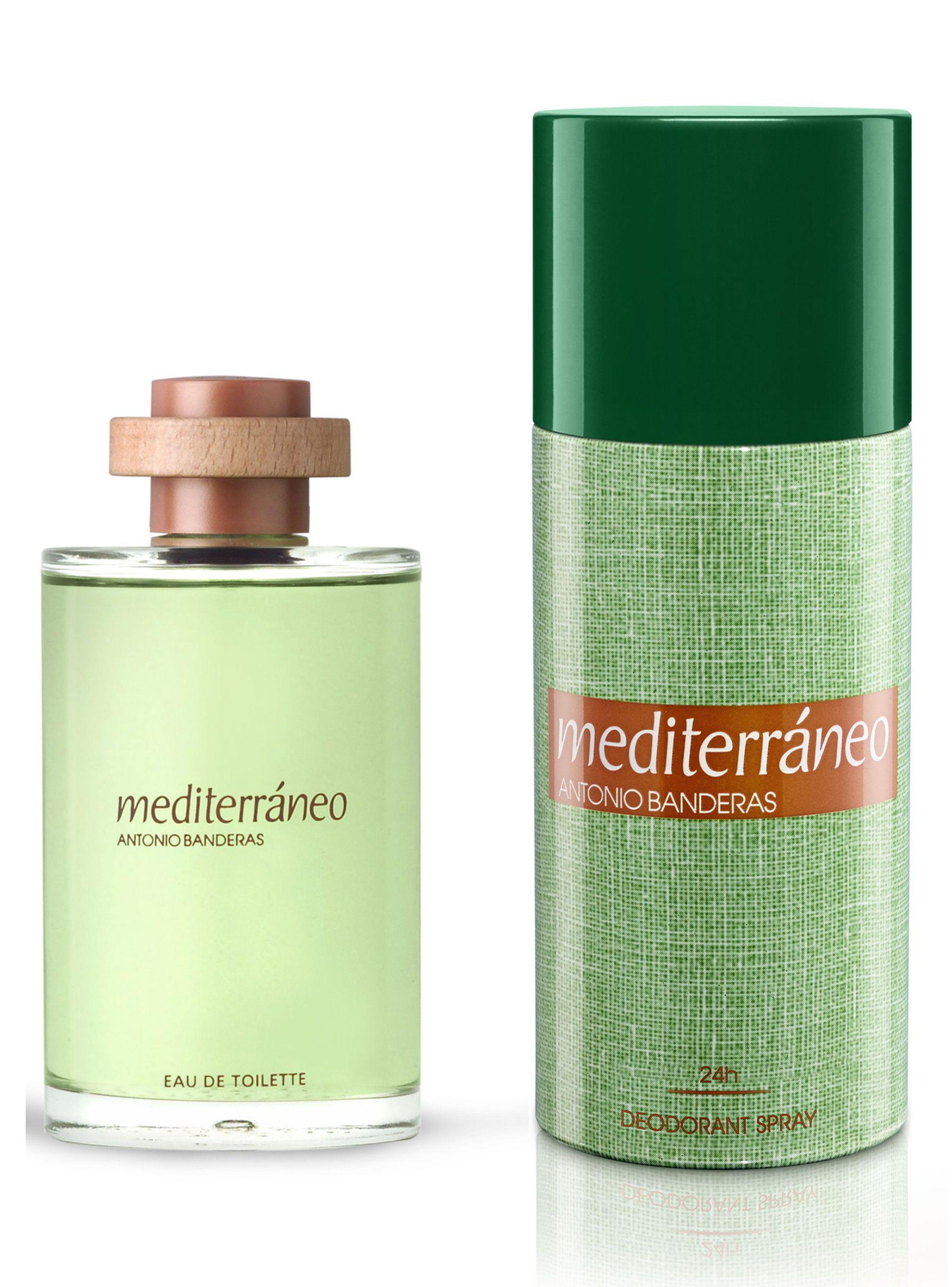 Set Perfume Mediterráneo EDT Hombre 100 ml + Desodorante 150 ml-0