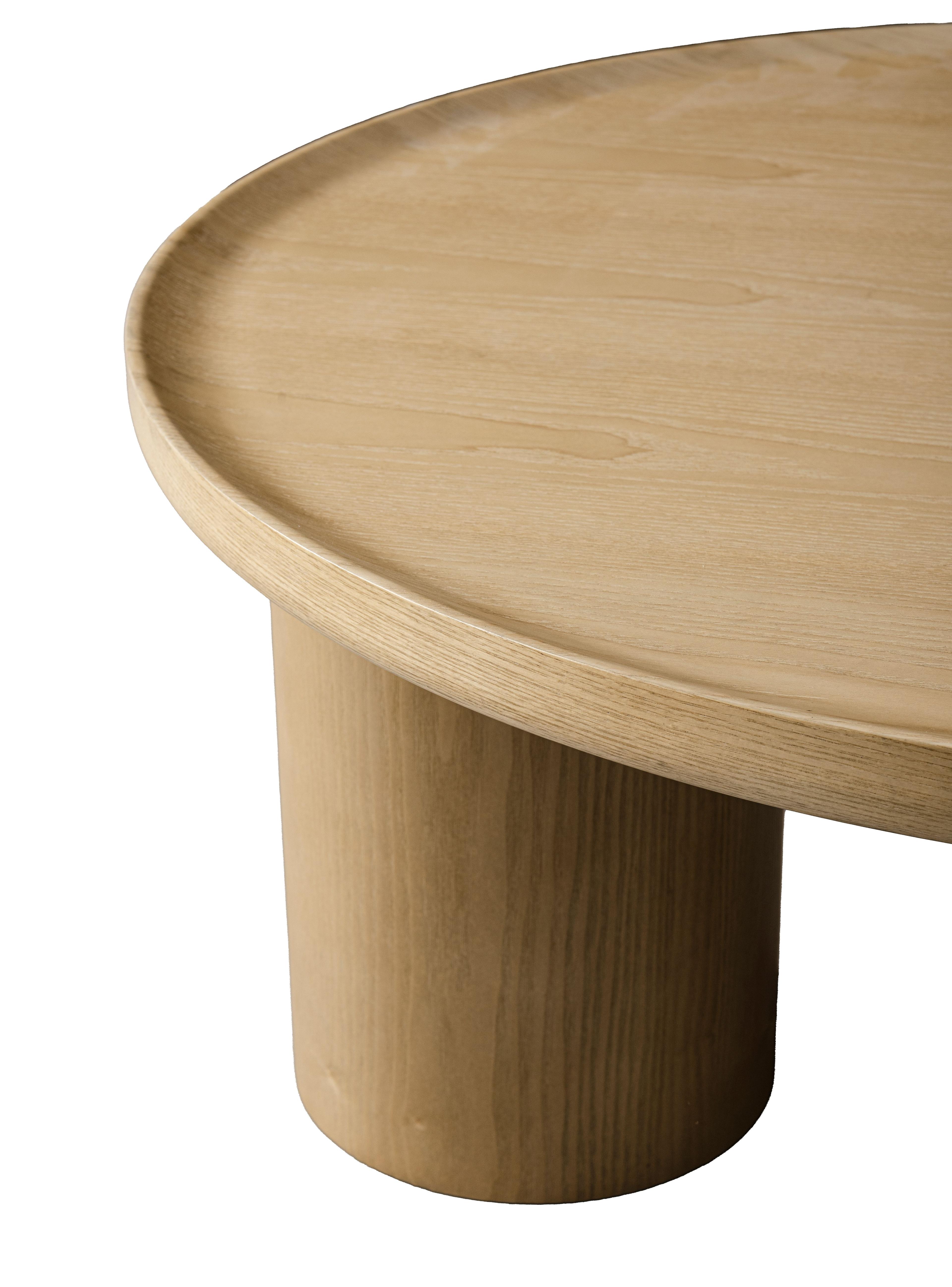 Mesa de Centro Vicuña Redondo 100 cm-4