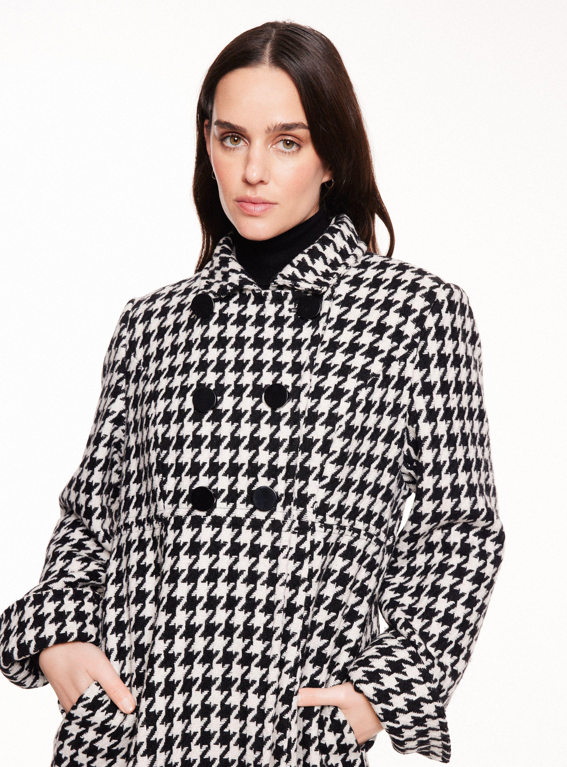 Abrigo Express Pied De Poule Talla L-2