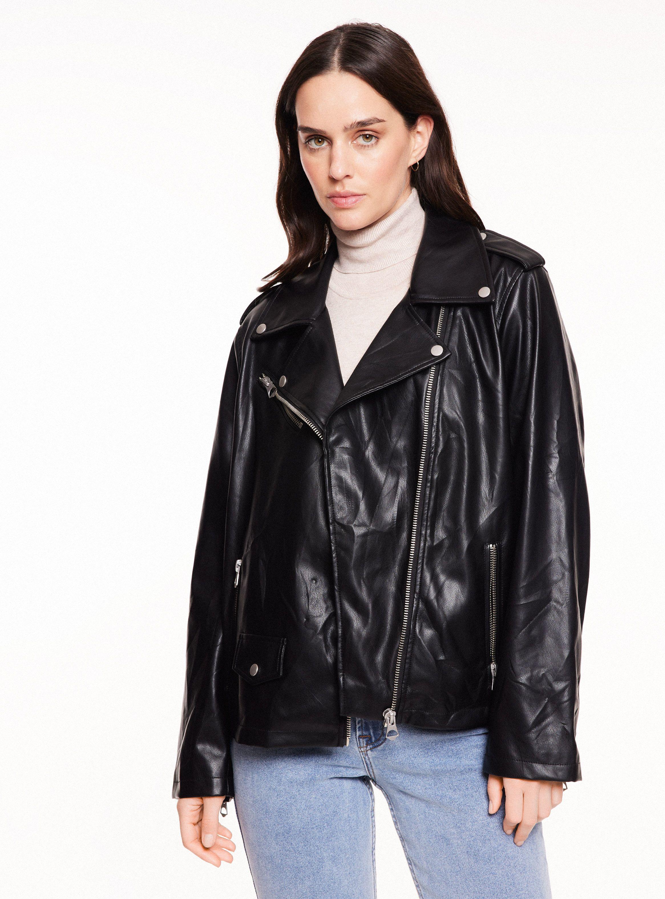 Chaqueta Scoop Cuerina Talla L-0