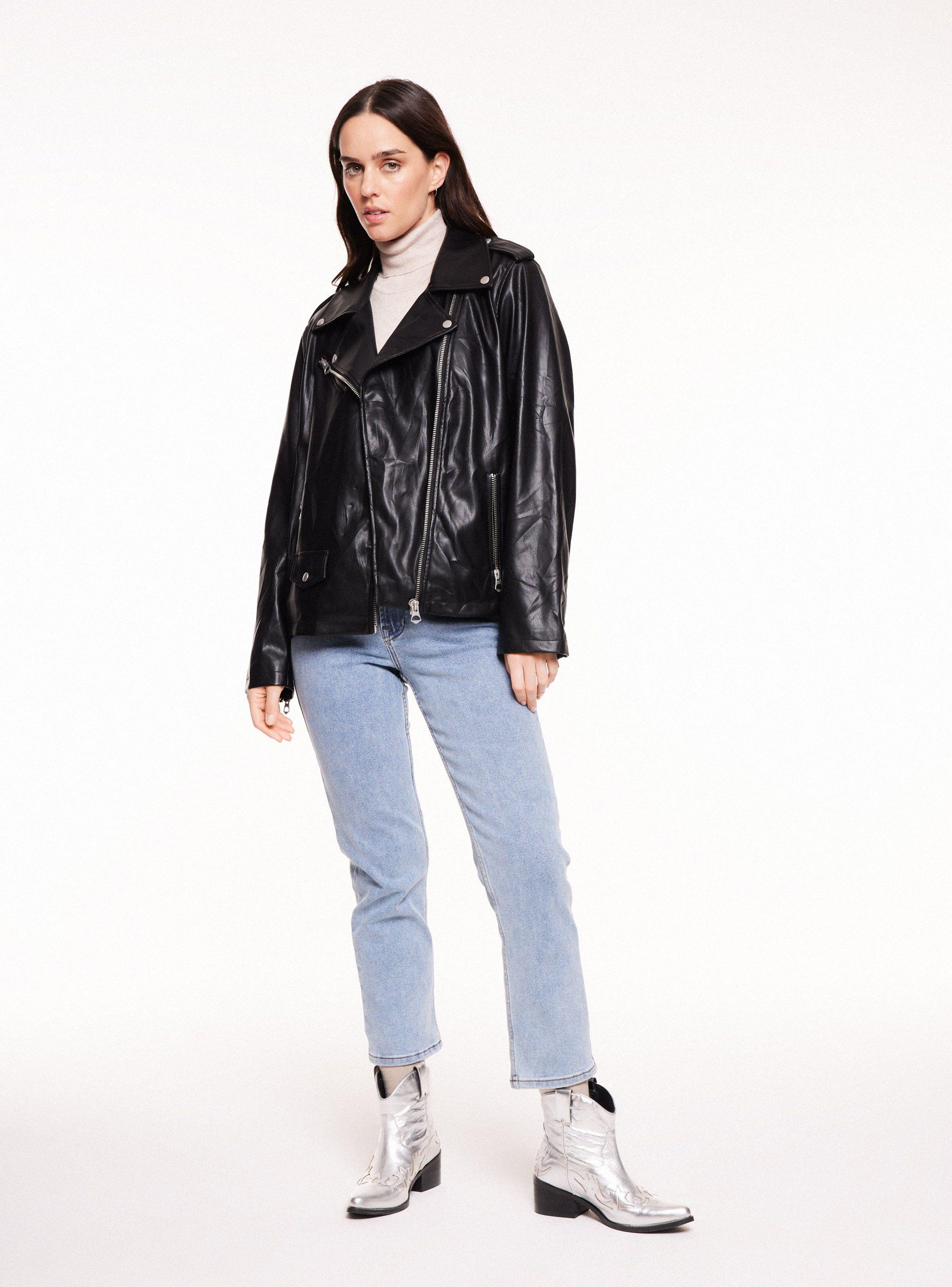 Chaqueta Scoop Cuerina Talla L-3