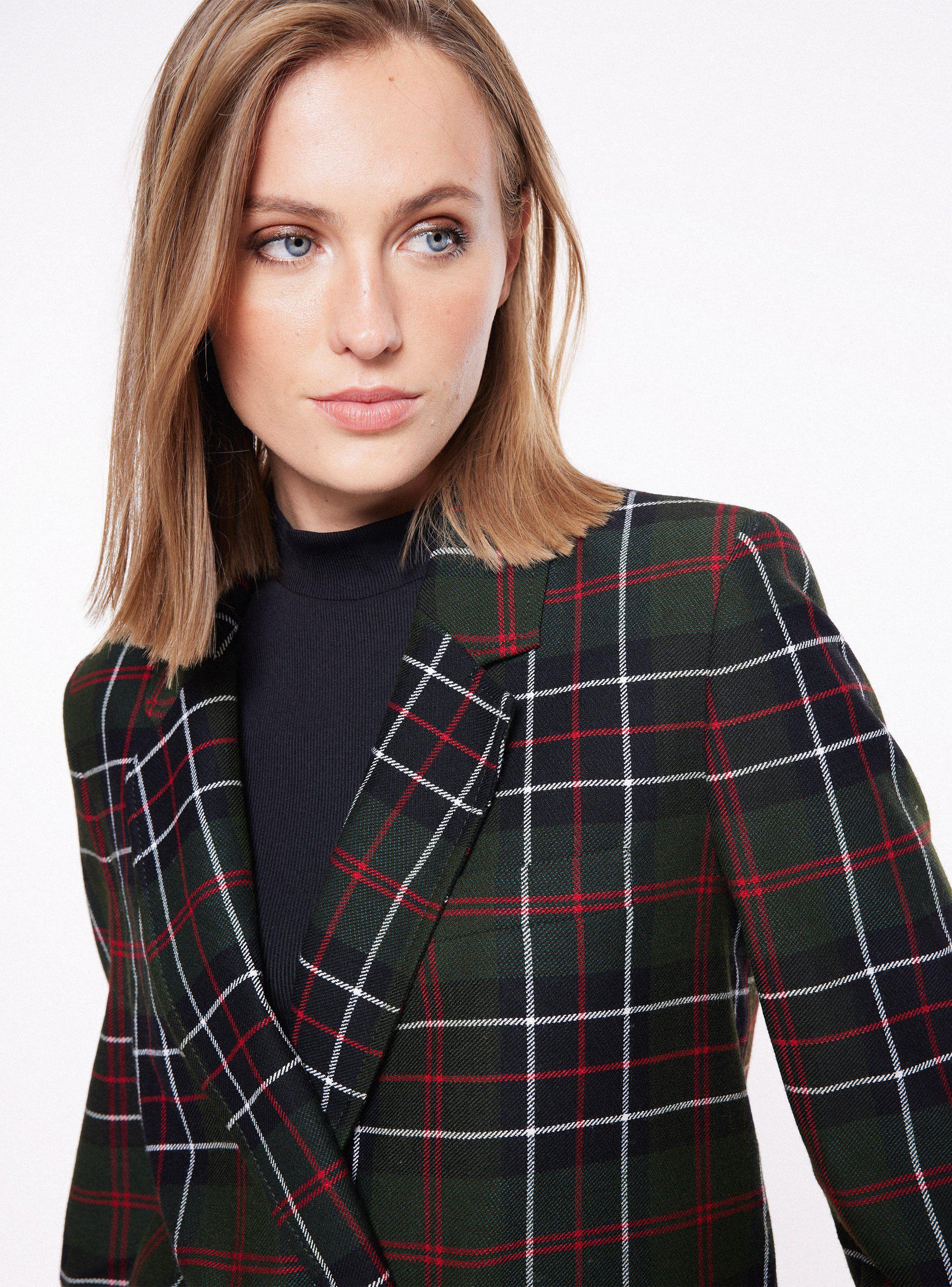 Blazer Sv Zara Cuadrill Talla S-2