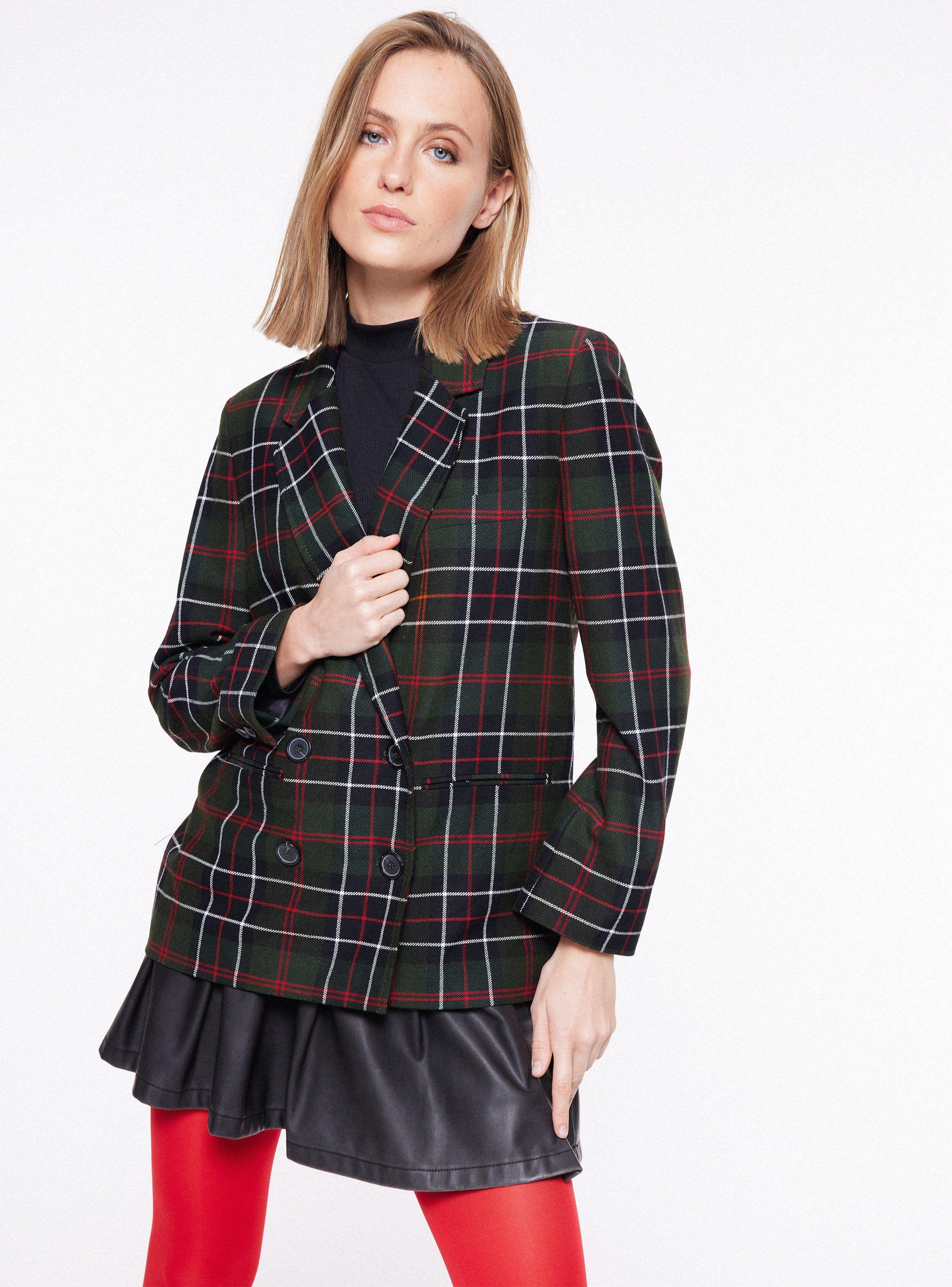 Blazer Sv Zara Cuadrill Talla S-0