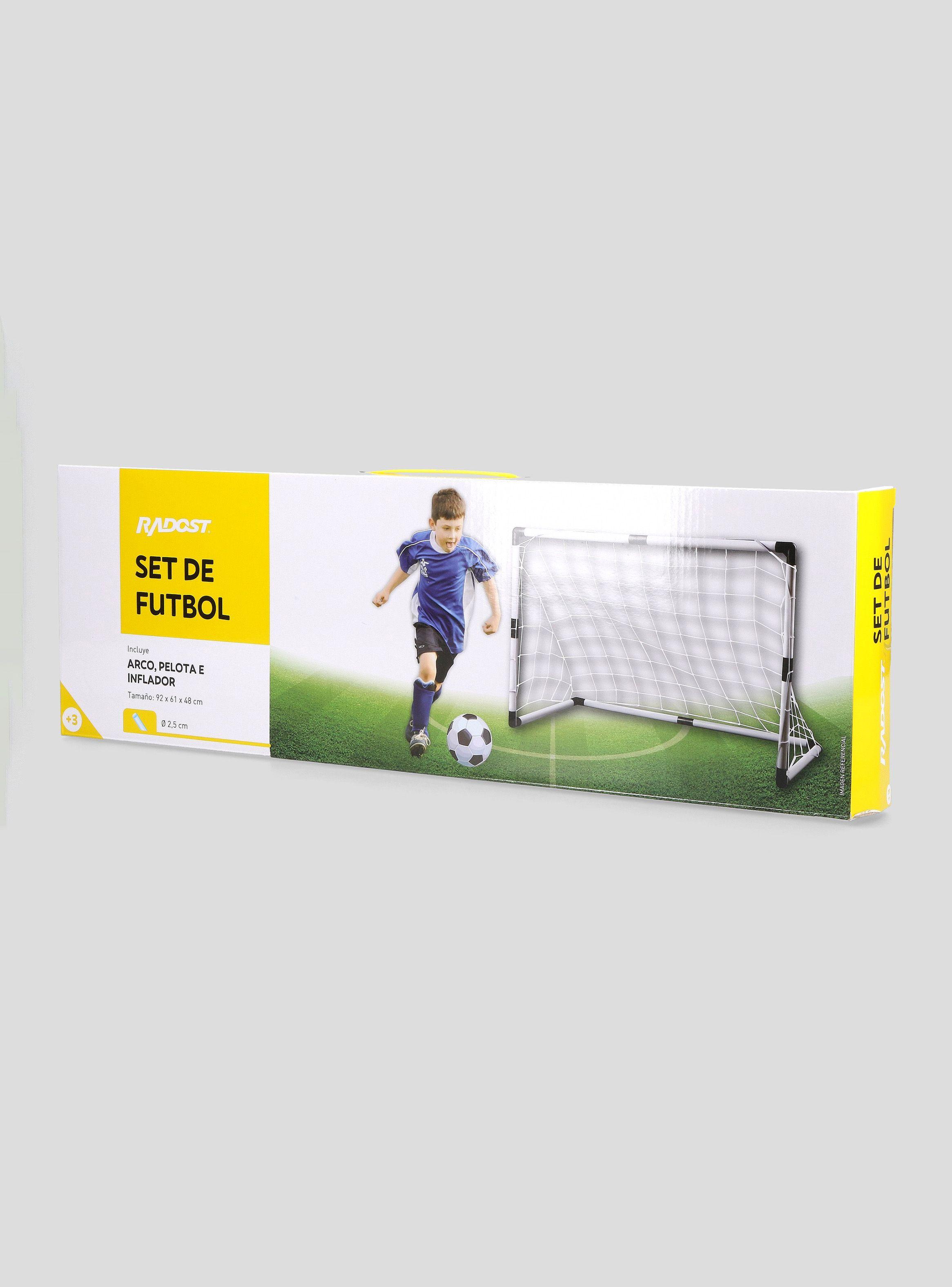 Set Arco de Fútbol con Pelota e Inflador-2