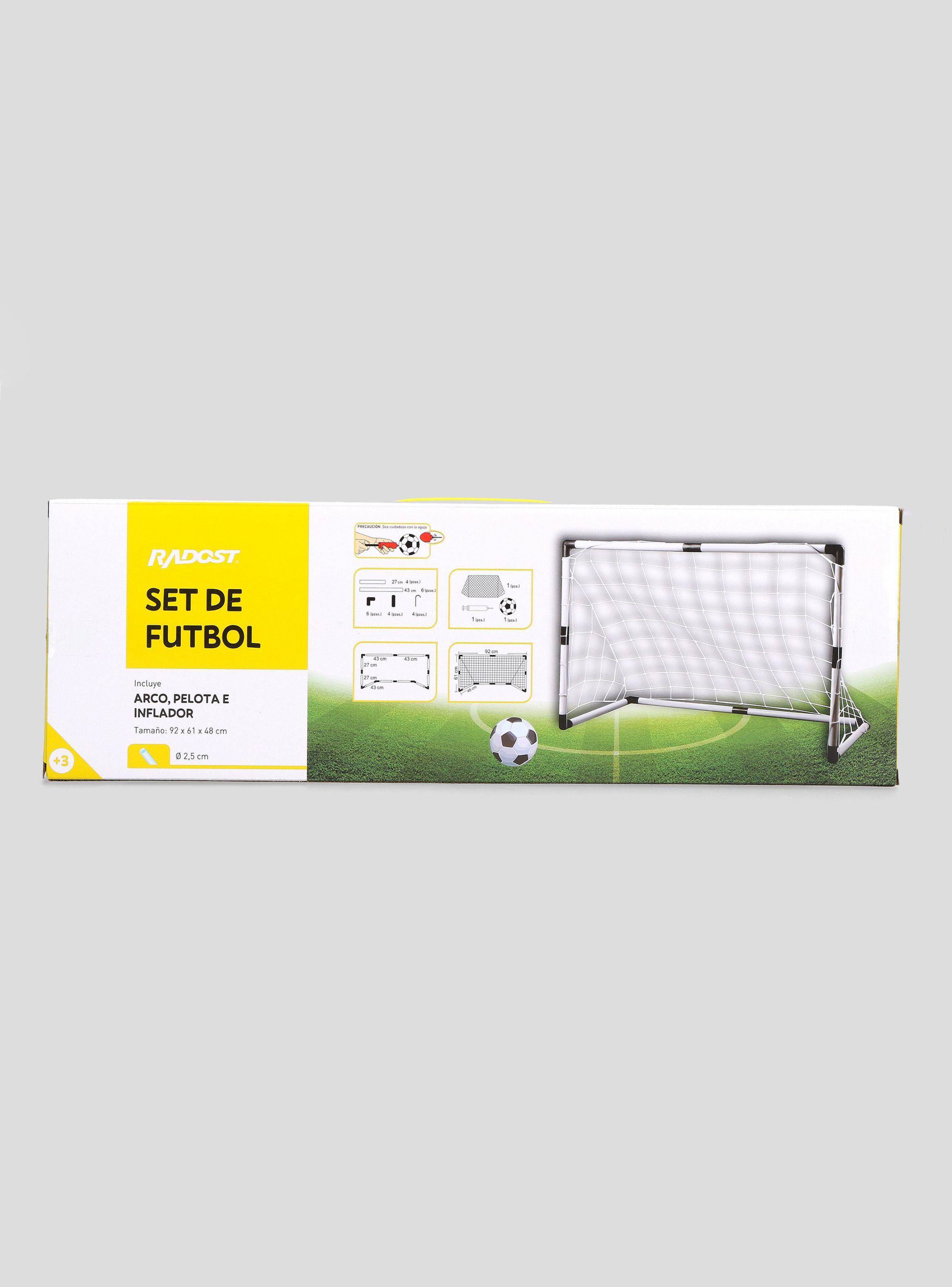 Set Arco de Fútbol con Pelota e Inflador-3