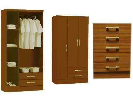 Clóset S443 + Cómoda S215-0