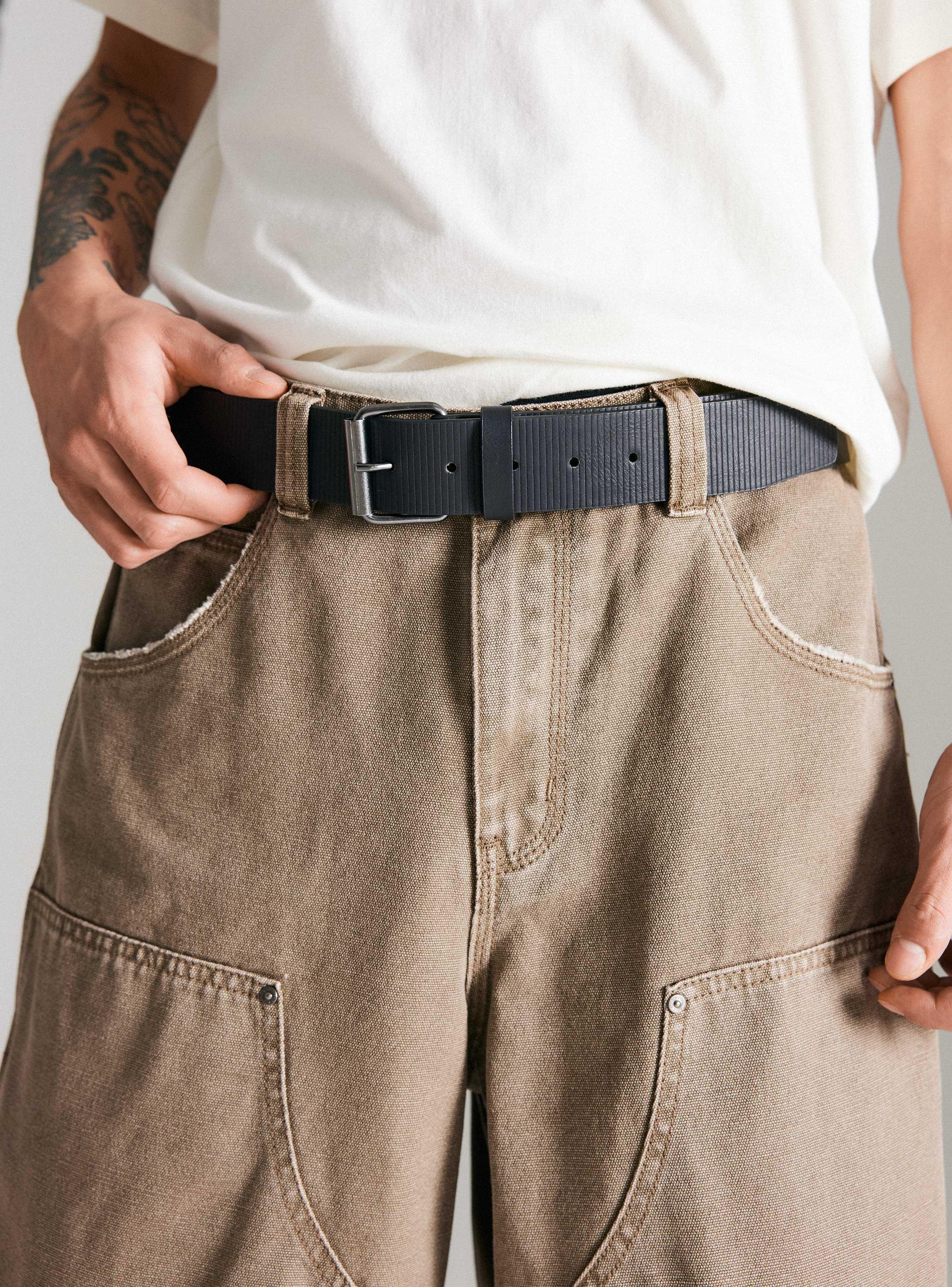 Cinturón Texturizado Poliuretano-2