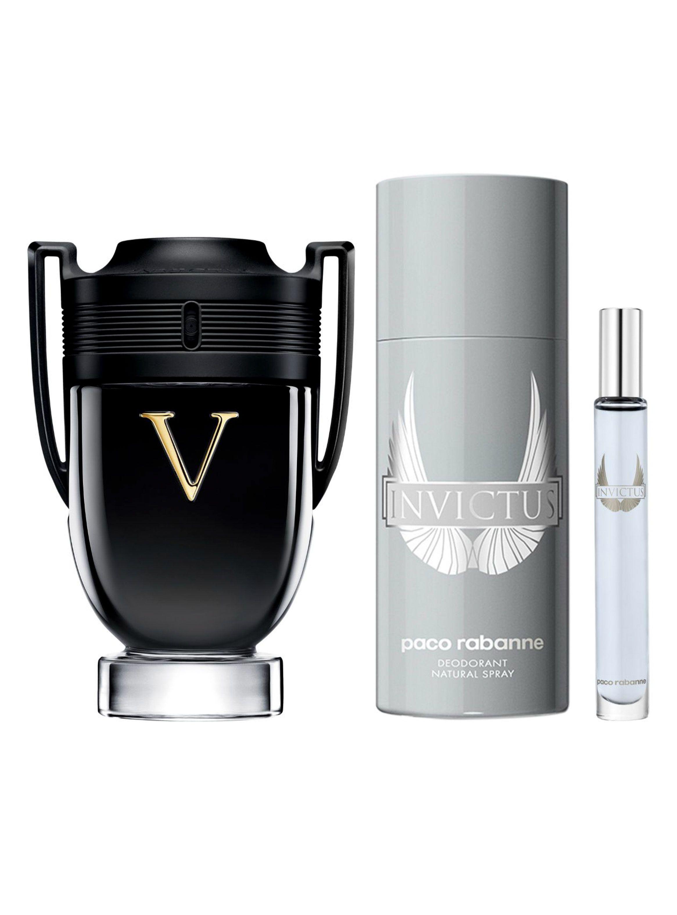 Set Perfume Invictus Victory EDP Hombre 100 ml + Desodorante 150 ml + Mega Spritzer 10 ml-0