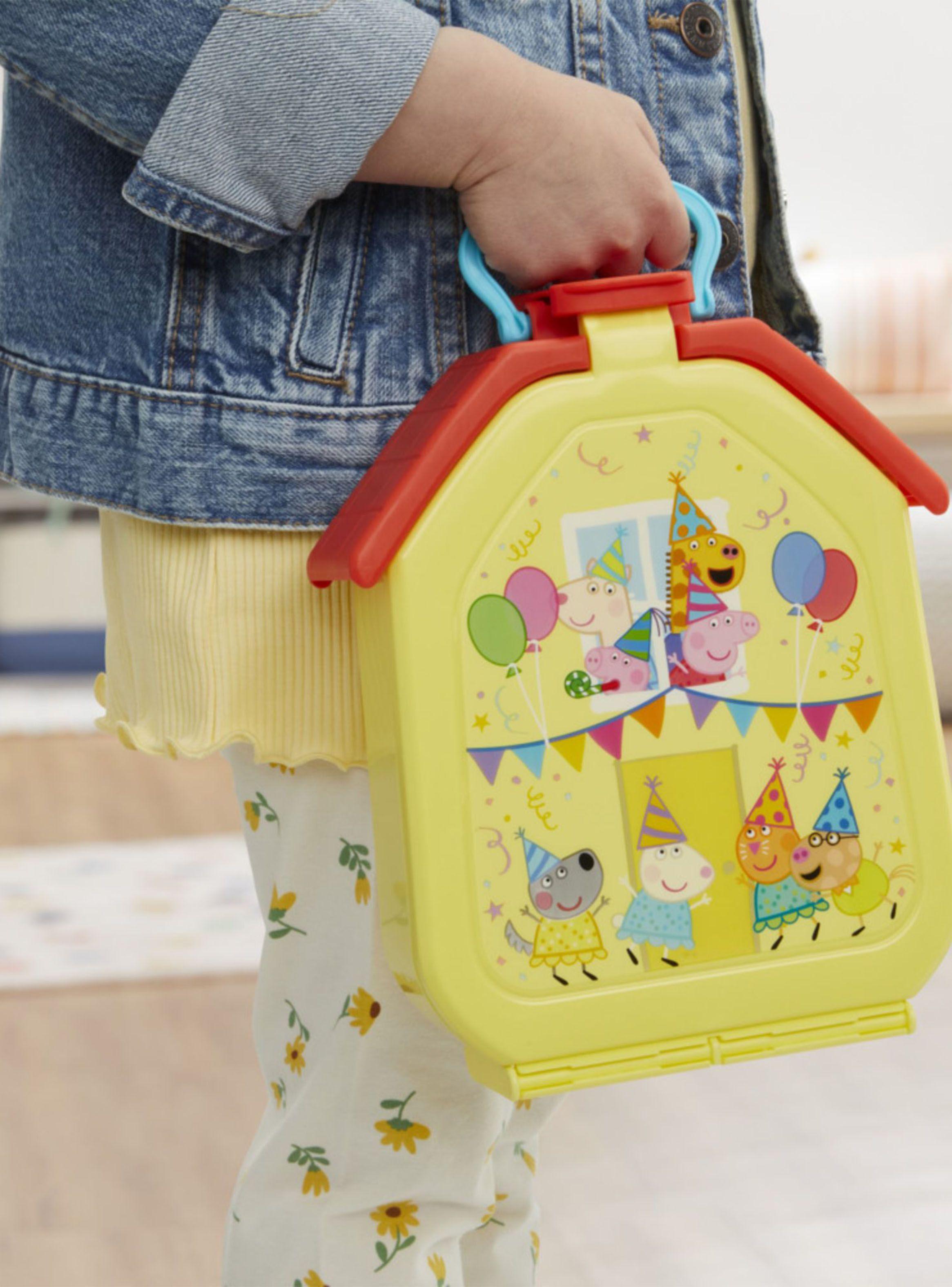 Muñeca Peppa Pig Casita de Fiesta Portátil-5