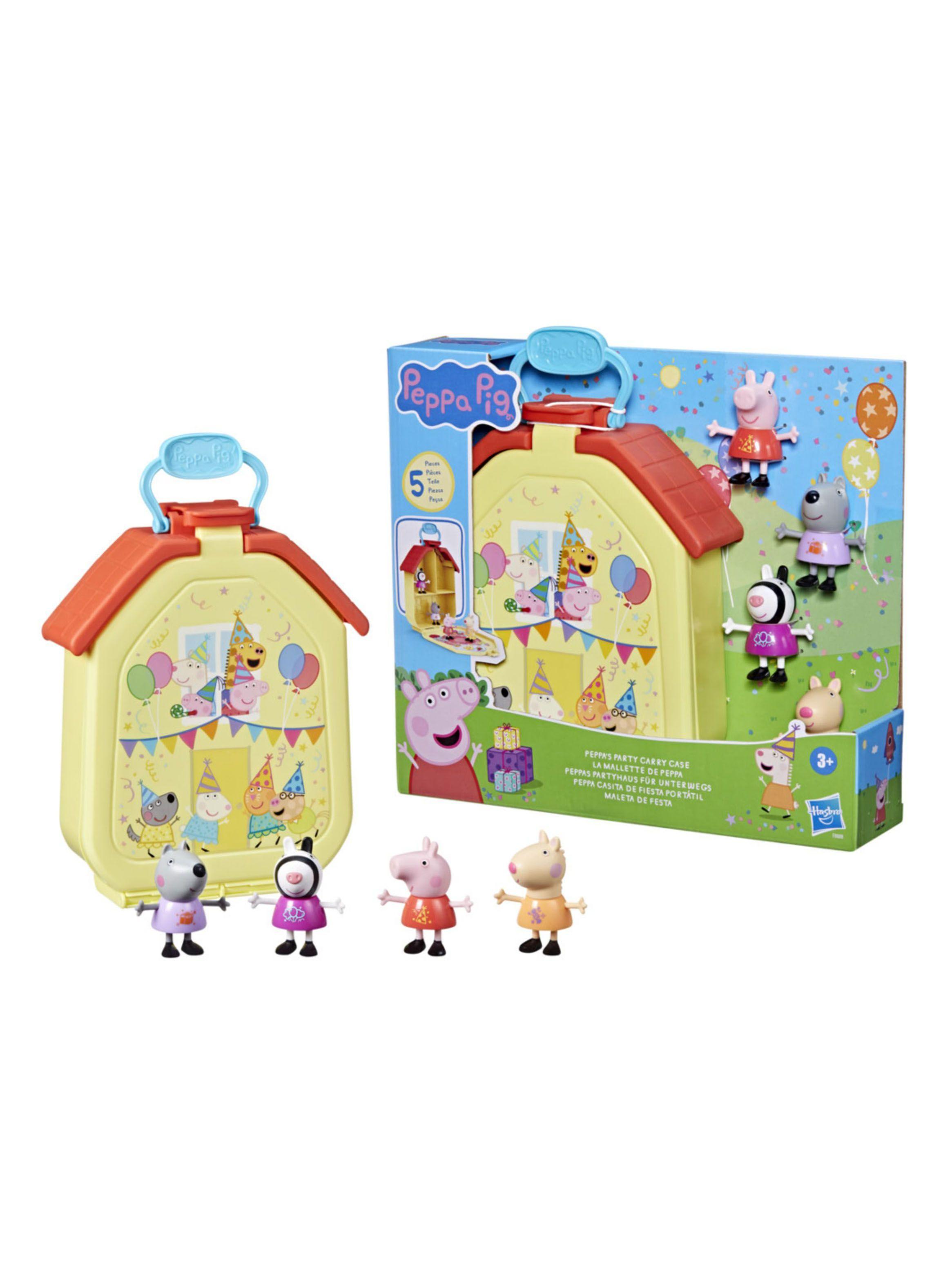 Muñeca Peppa Pig Casita de Fiesta Portátil-4