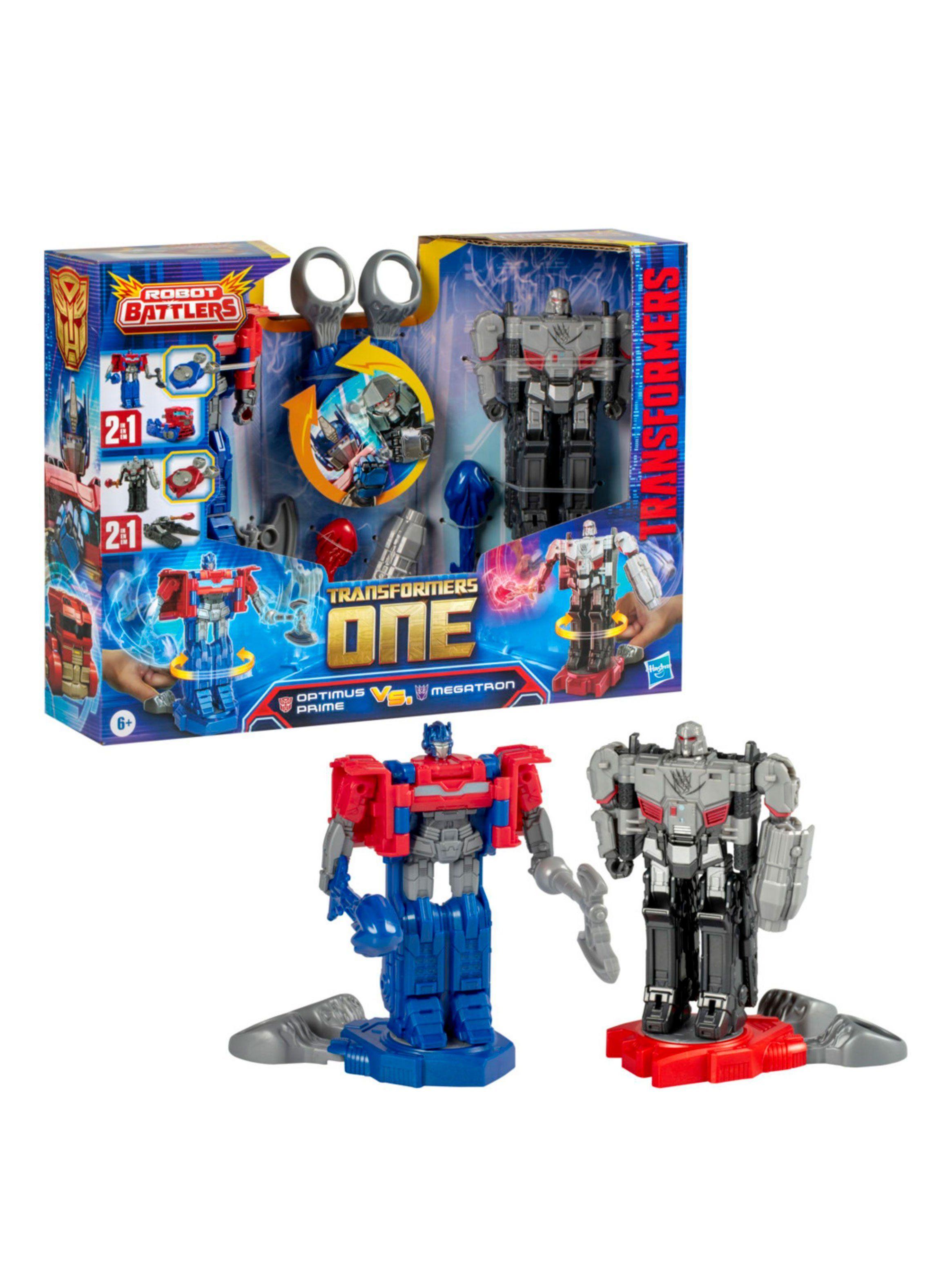 Figura One Robot Battlers Optimus Prime y Megatron-4