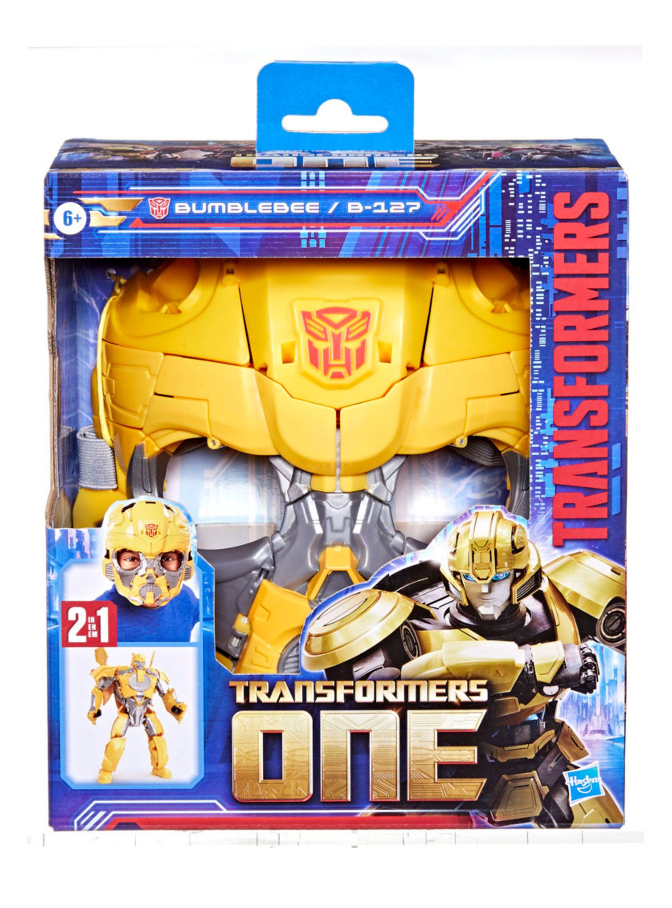 Figura y Máscara Transformers One Bumblebee B-127-3