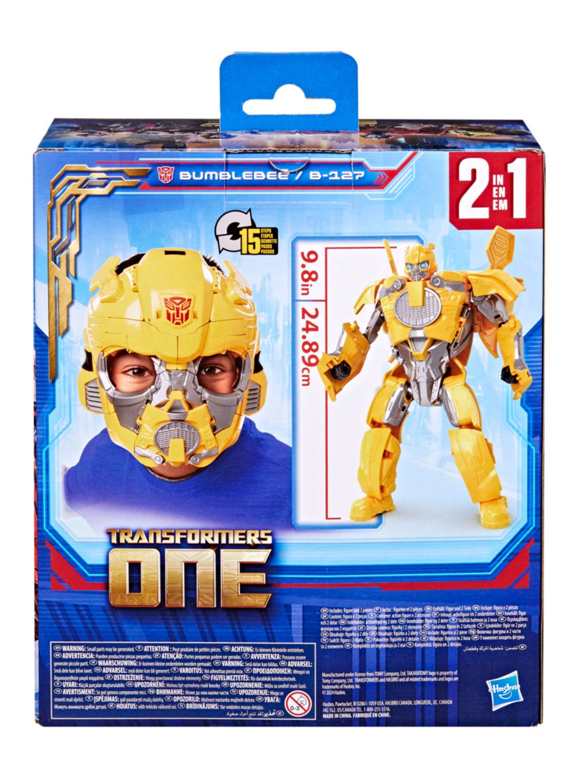 Figura y Máscara Transformers One Bumblebee B-127-5