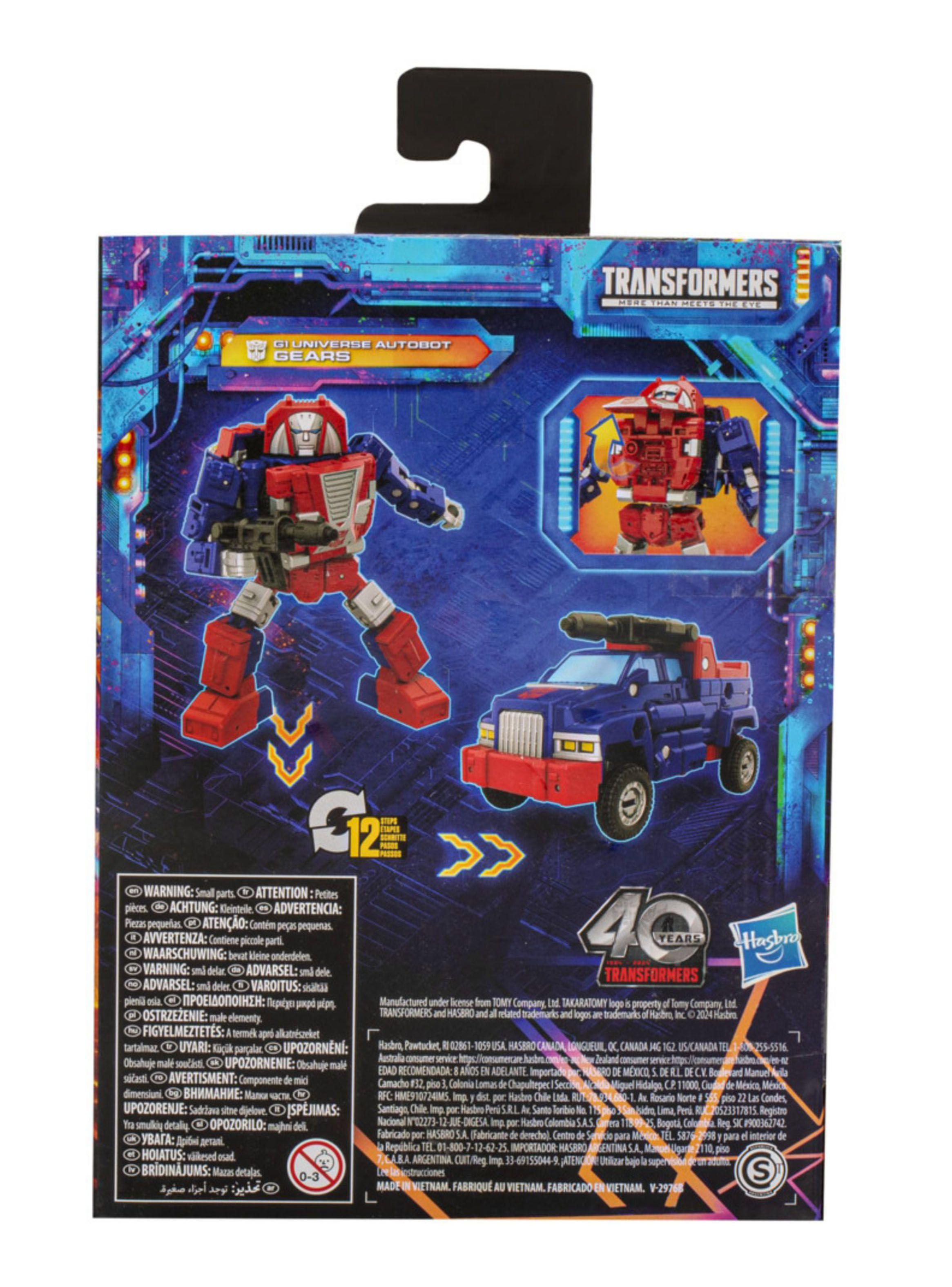 Figura de Acción Transformers Generations Autobot Gears-4