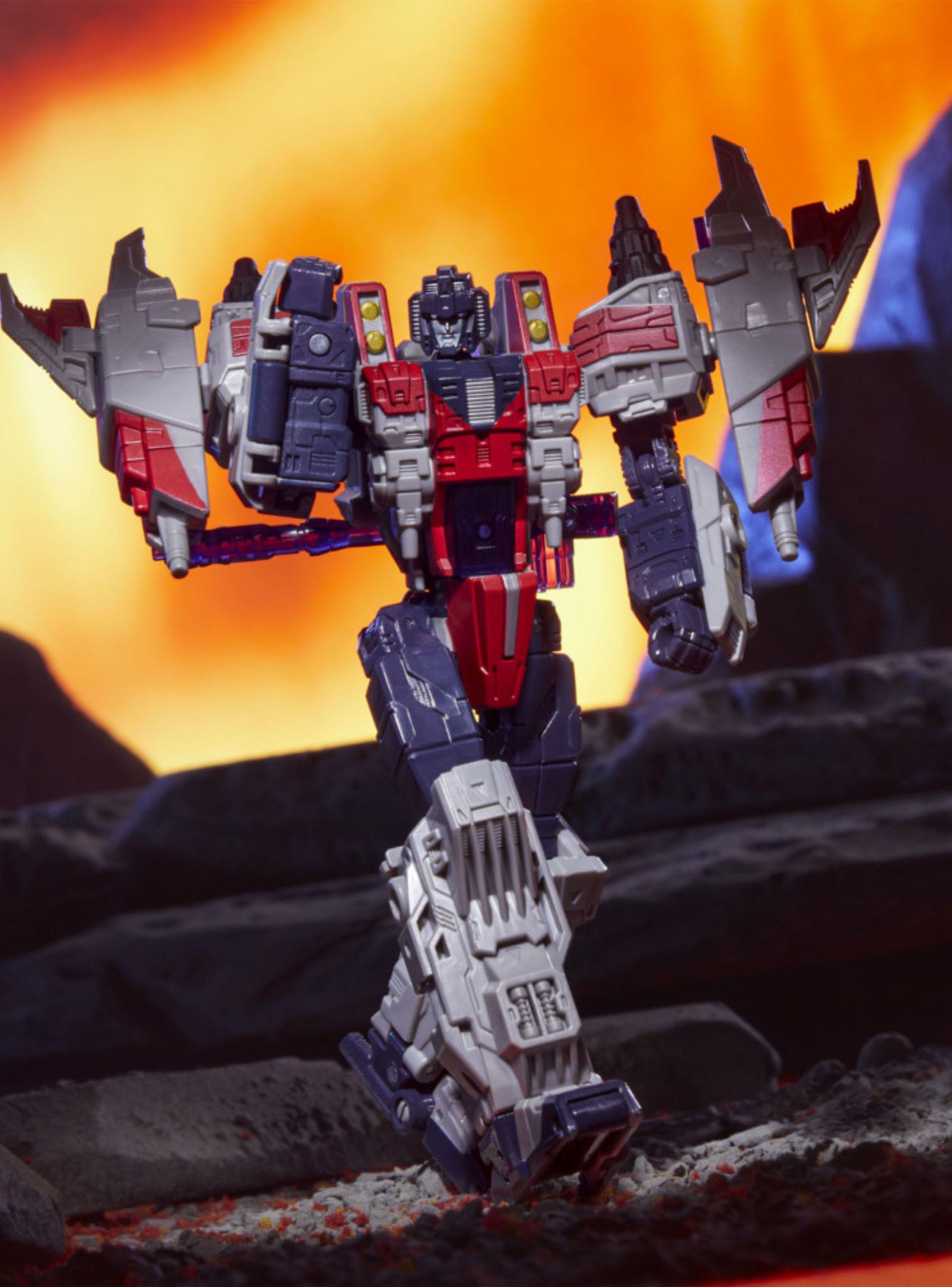 Figura de Acción Voyager Cybertron Universe Starscream-5