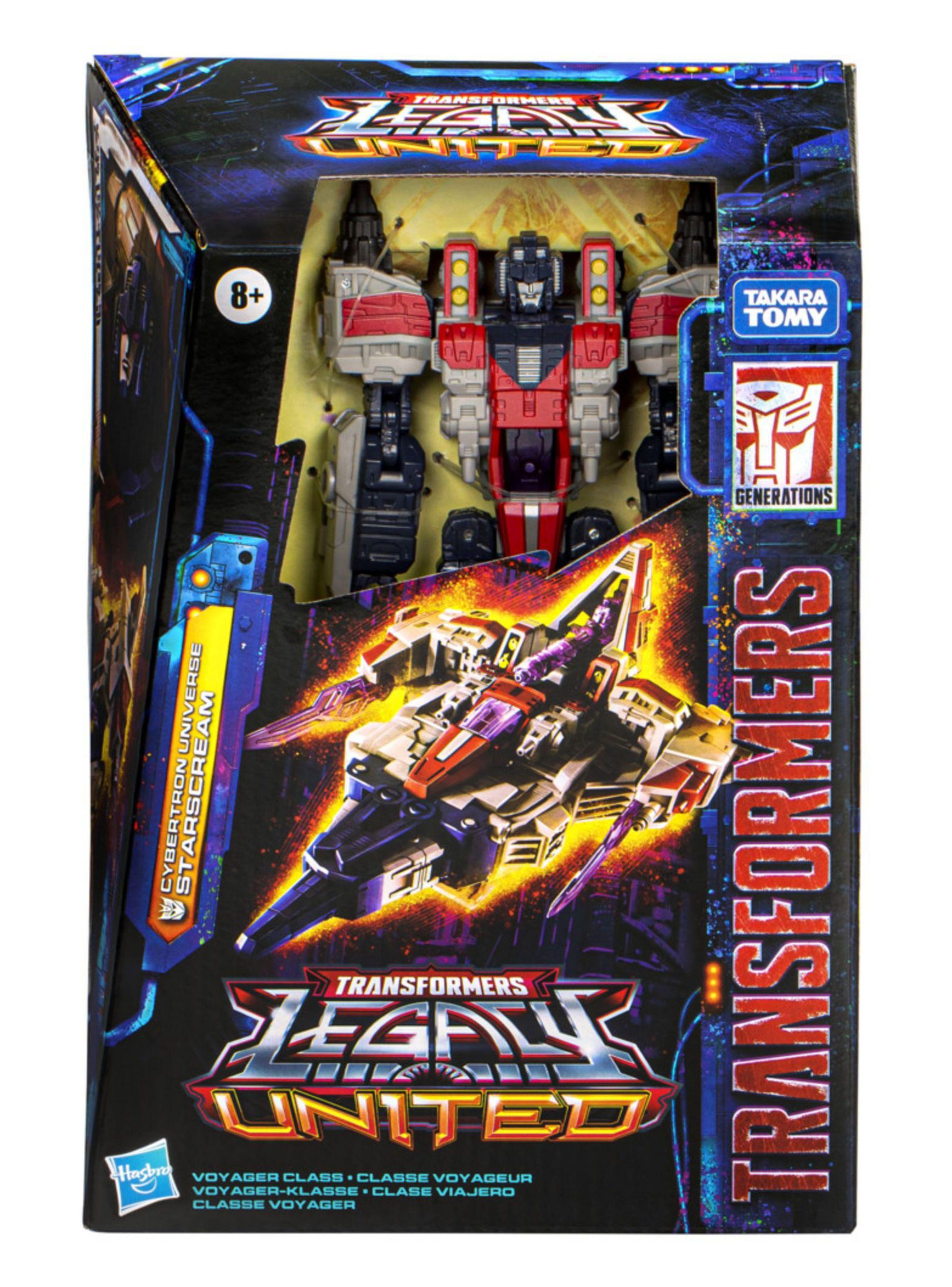 Figura de Acción Voyager Cybertron Universe Starscream-3