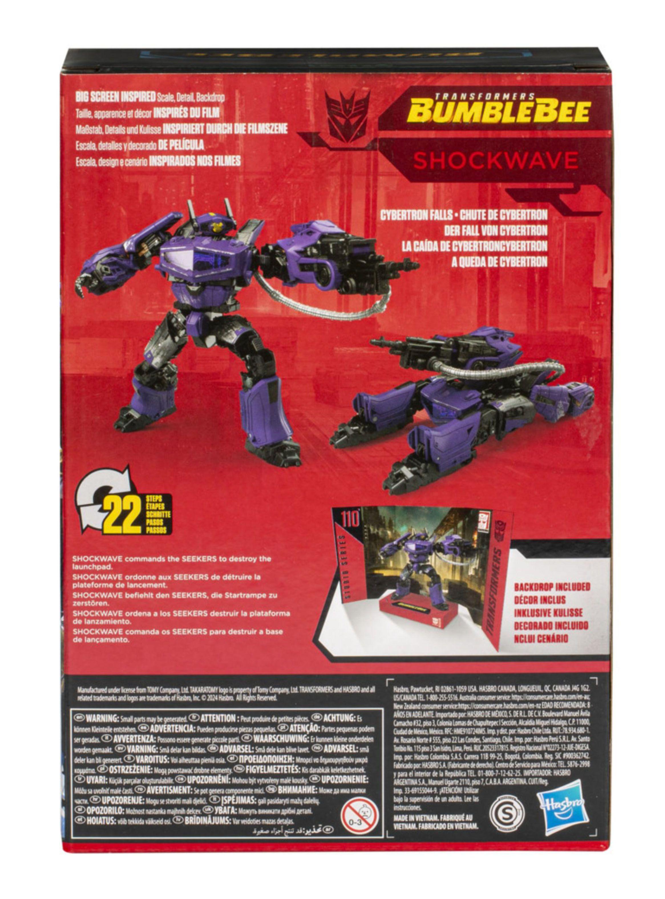 Figura de Acción Bumblebee Voyager Shockwave-5